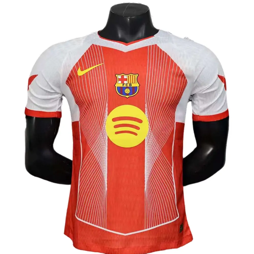 2025-26 Barcelona Special Edition Red Jersey - Player Edition