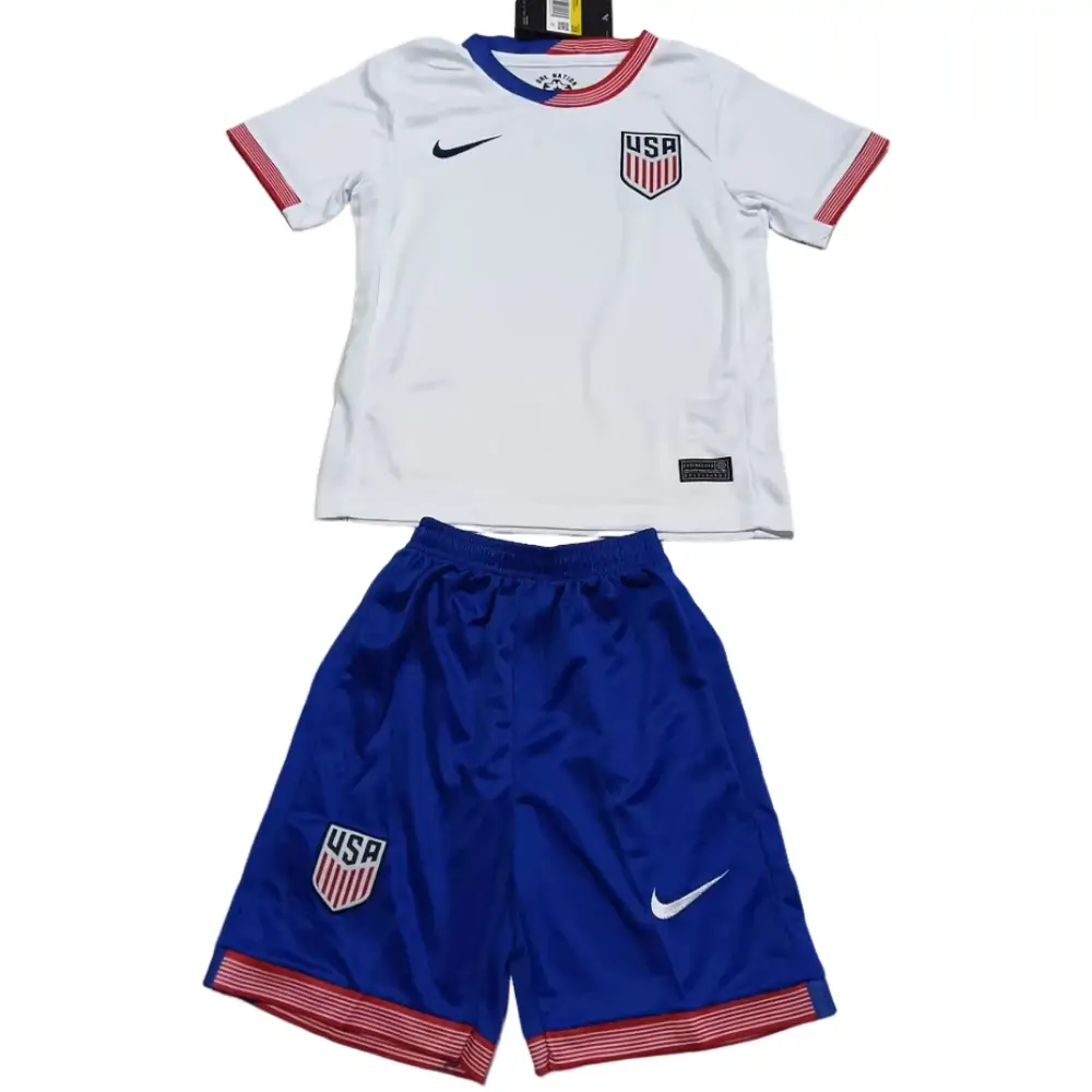 2024-25 USA Home Children's Jersey Set - Fans Edition