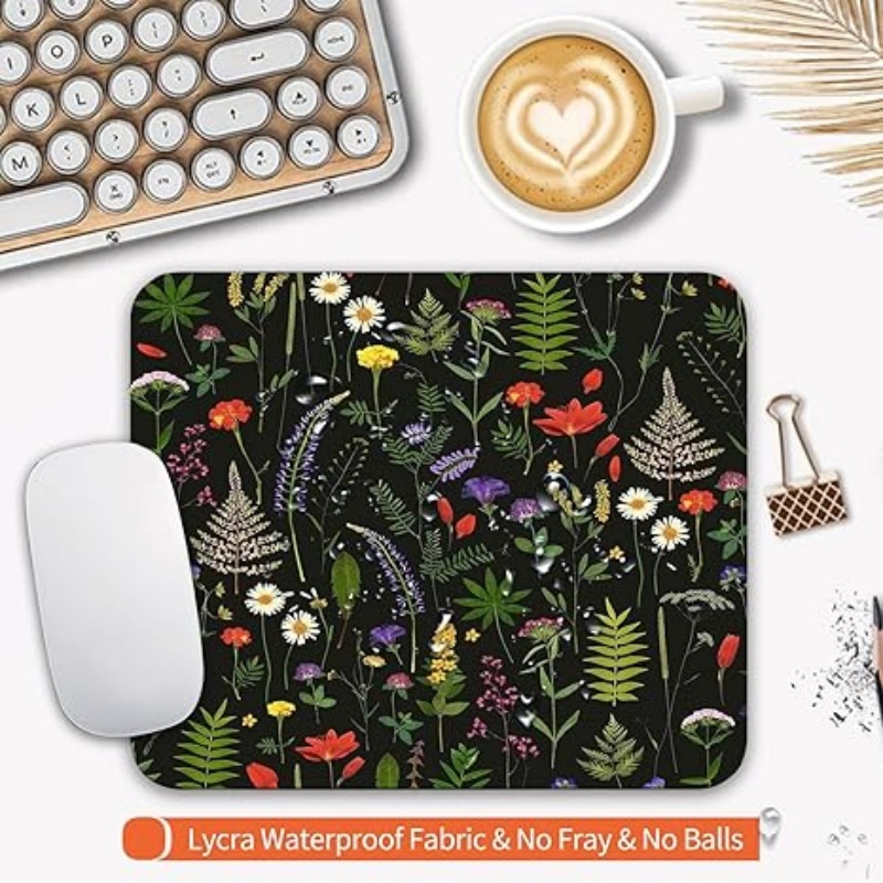 PADARTISAN Square Mouse Pad, Personalized Premium-Textured Custom Mouse Mat Design
