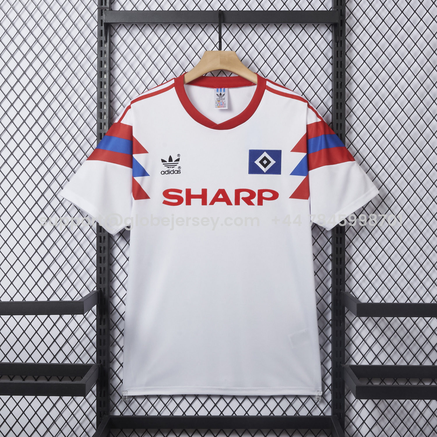 Retro Hamburger SV 1989-90 Home Jersey