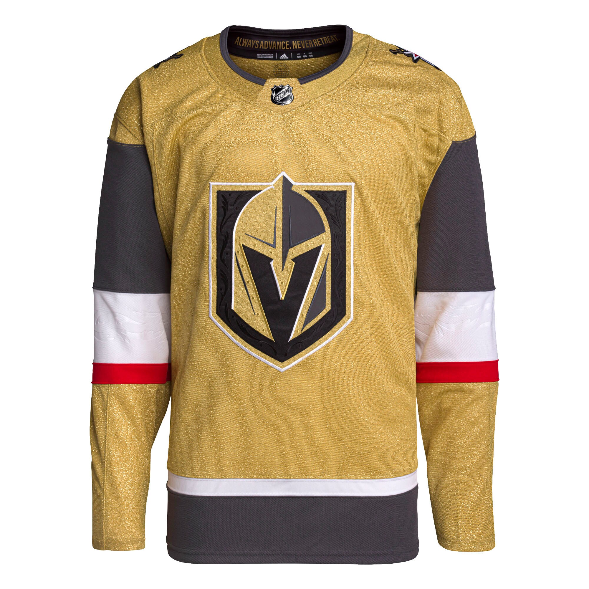 Vegas Golden Knights  Home Primegreen  Jersey – Gold