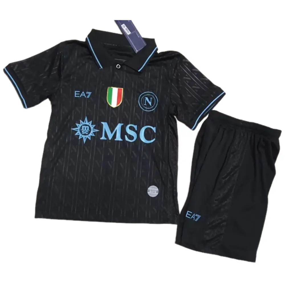 2025-26 Naples Second Away Match Jersey - Children's Size Fans Edition