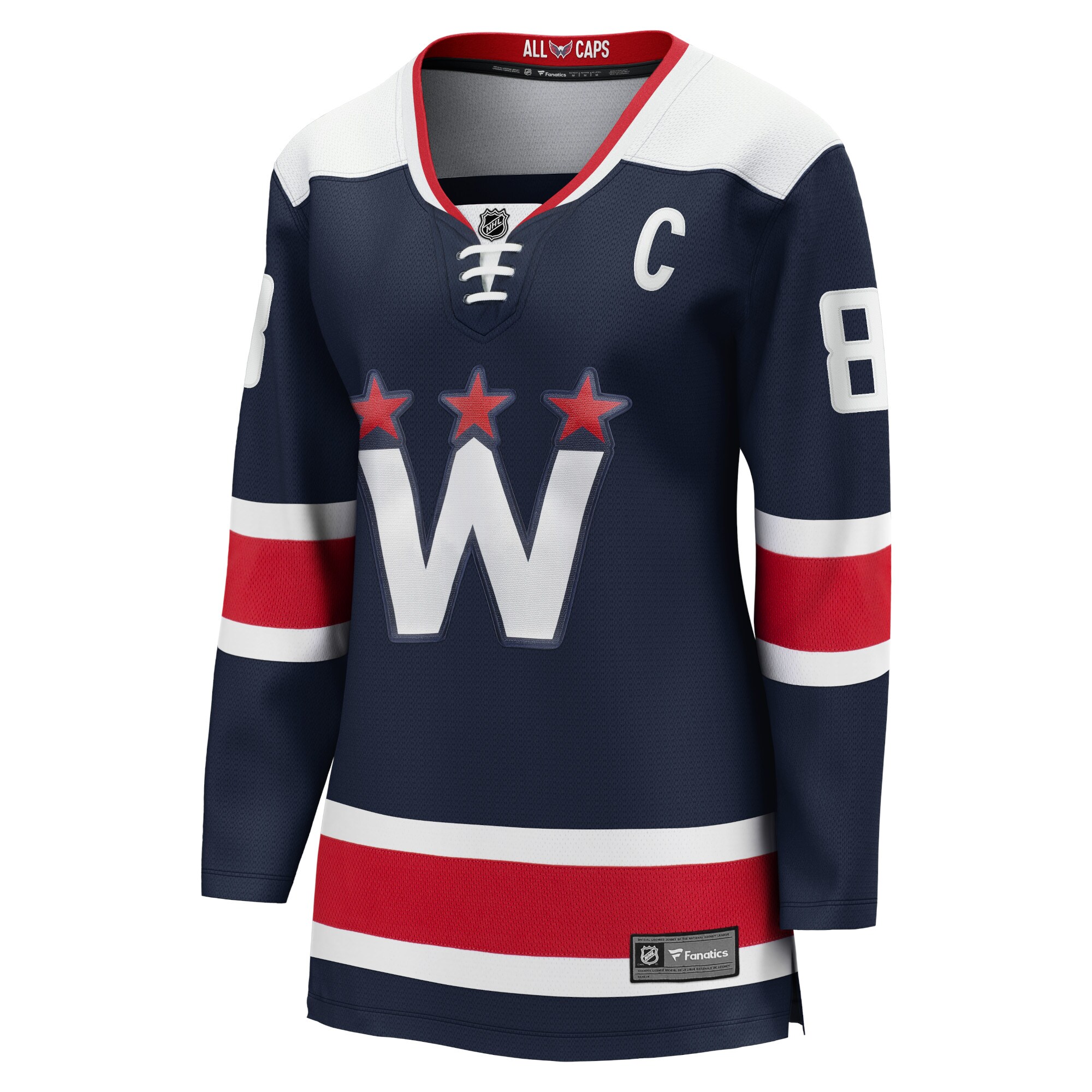 Alexander Ovechkin Washington Capitals Fanatics Women’s Alternate Premier Breakaway   Jersey – Navy
