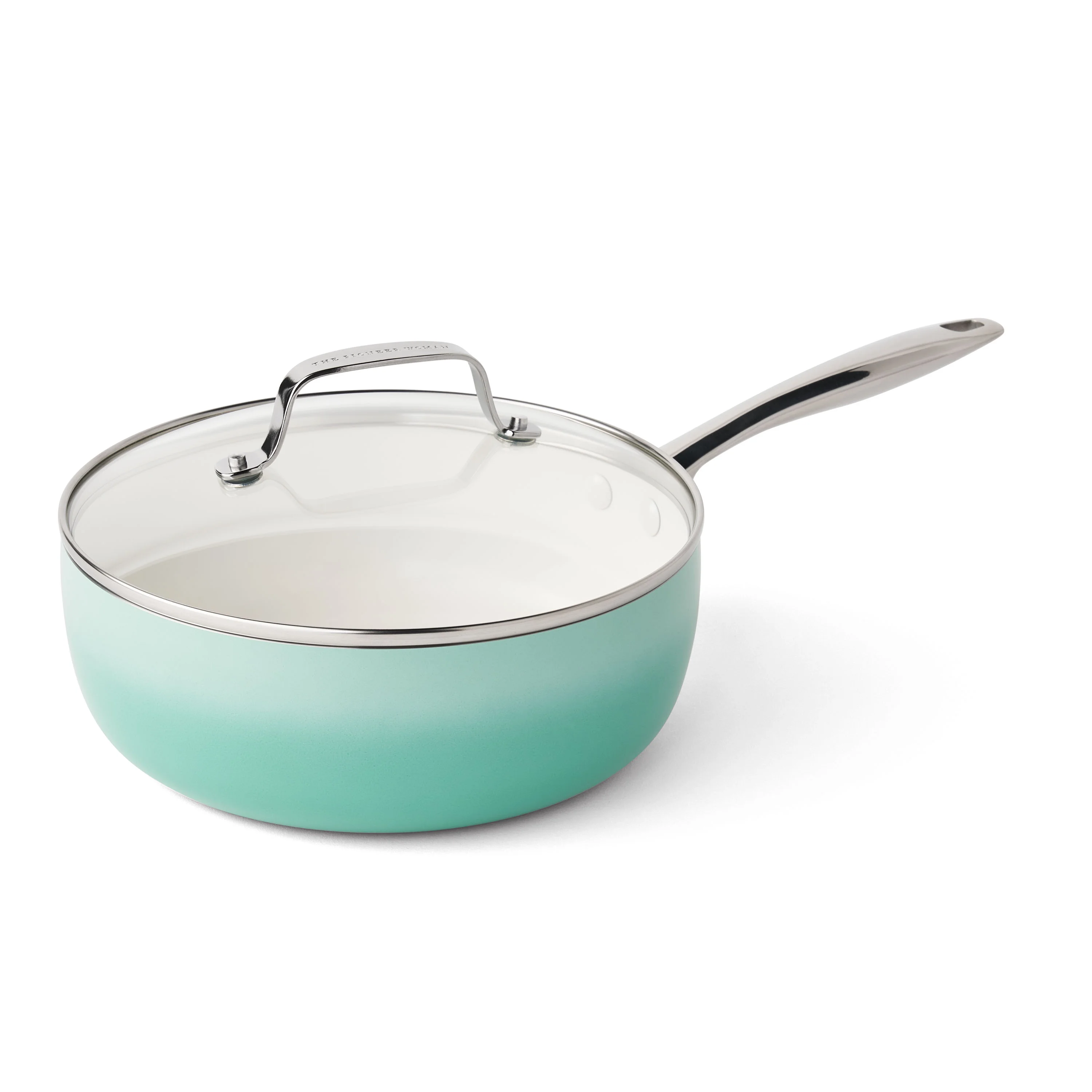The Pioneer Woman Harlow 15-Piece Cookware Set, Ceramic Non-Stick Pots and Pans Set, Taupe