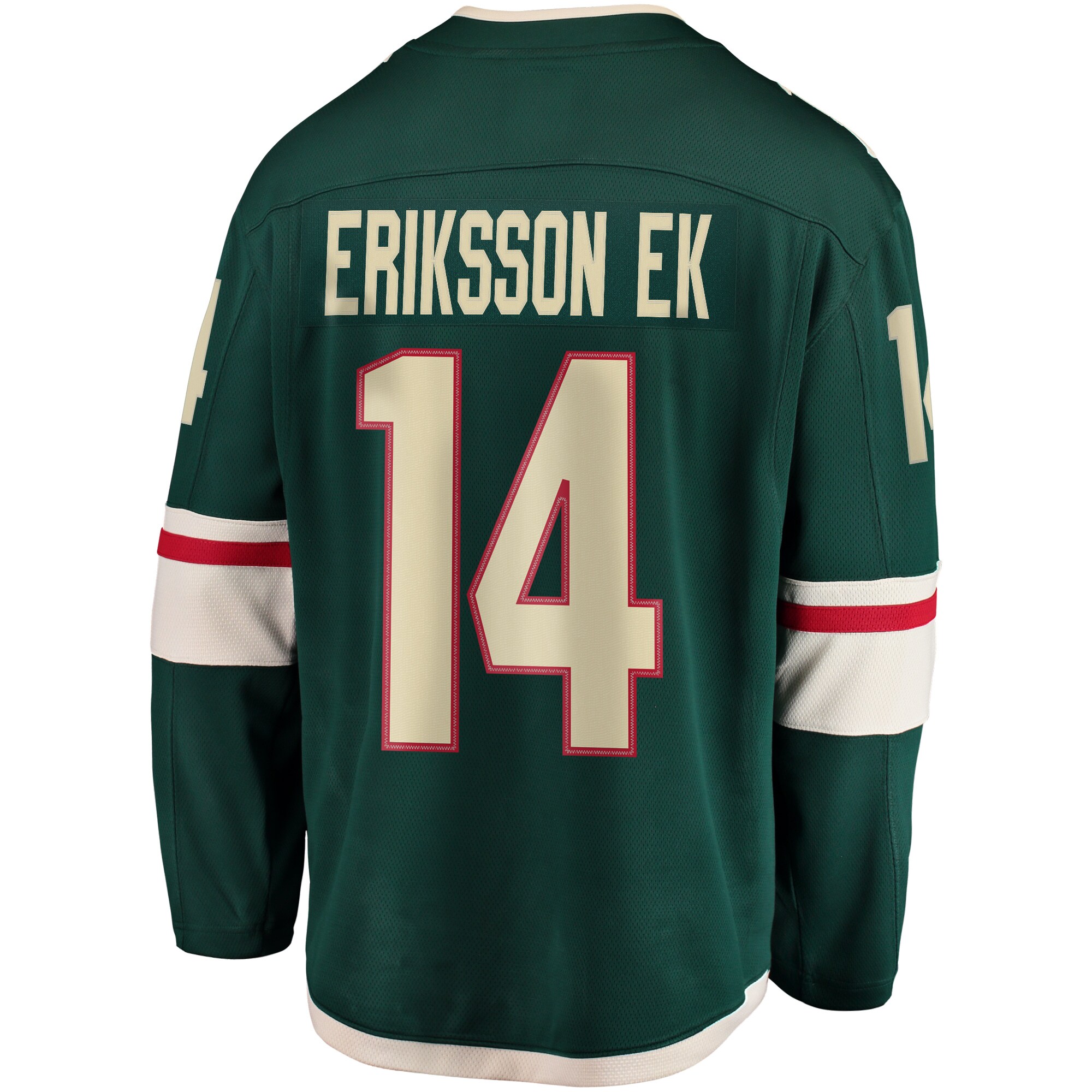 Joel Eriksson Ek Minnesota Wild Fanatics Breakaway Jersey – Green