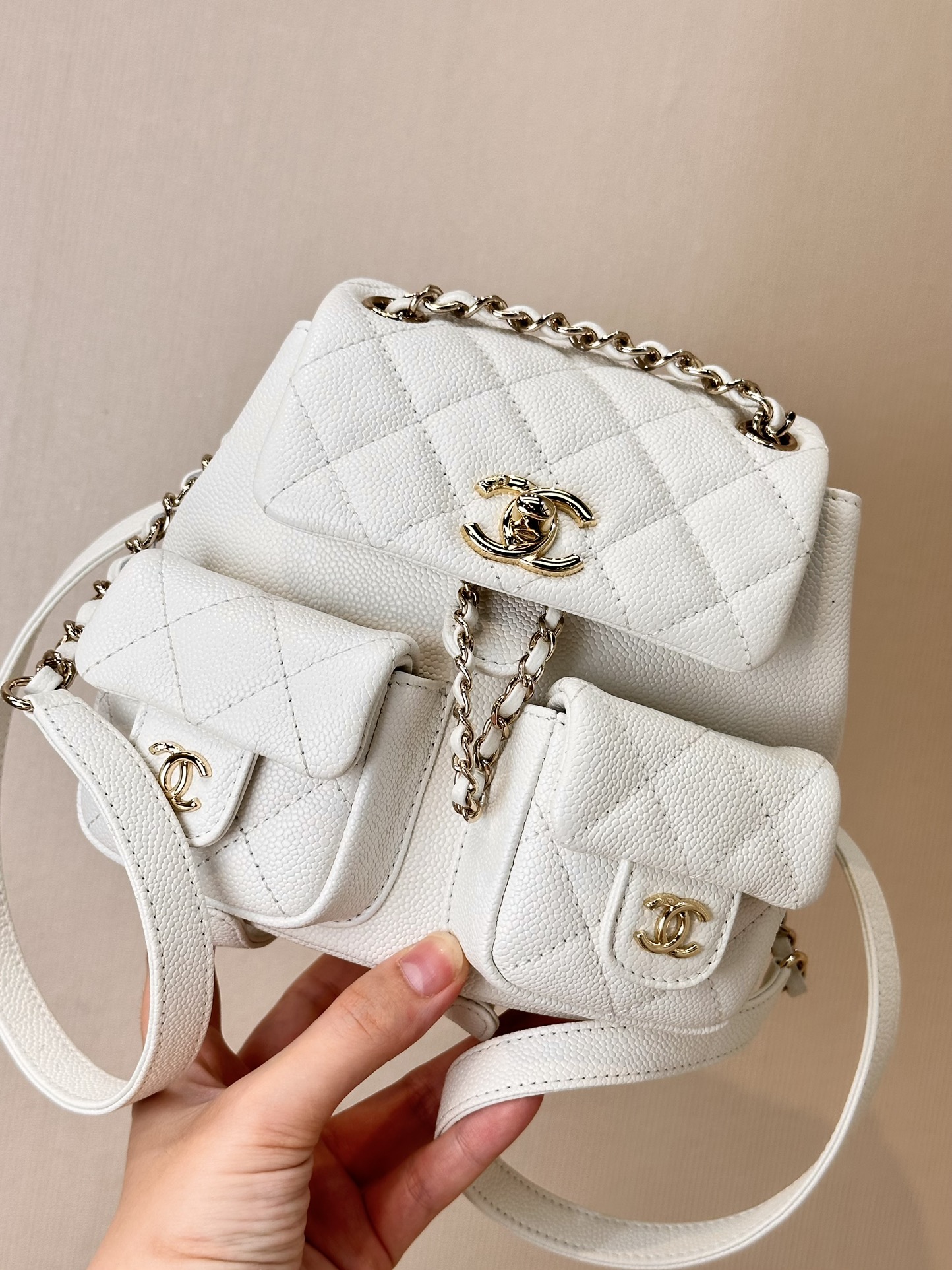 [15A] Chanel Duma Backpack