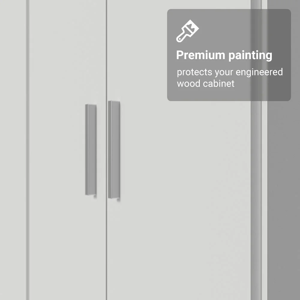 Madesa Garage Set 3 Pantry Storage Cabinet with 15 Utility Shelves 71