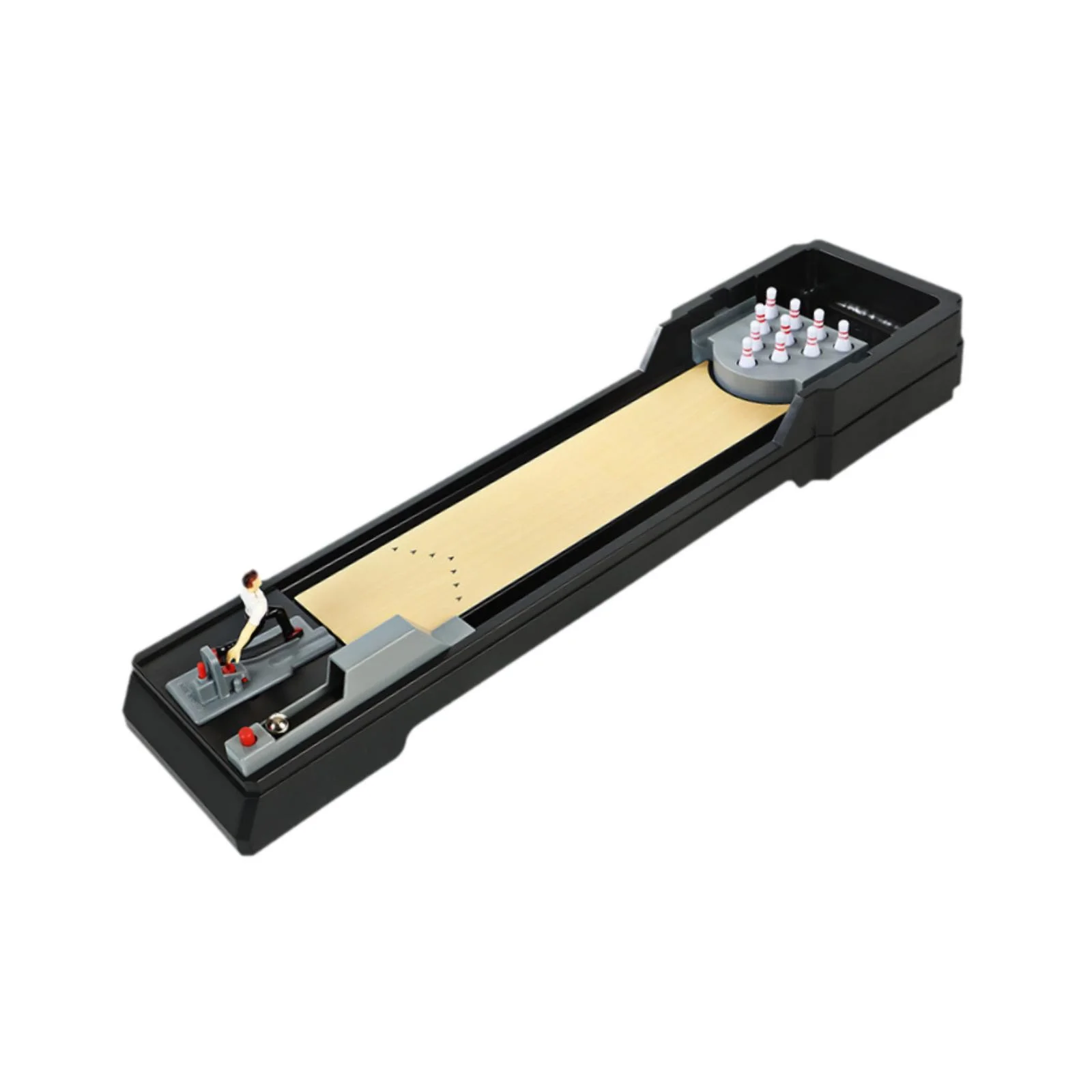 Kuntesetty Tabletop Bowling Game Arcade Desktop Game Office Desk Toy Relax Mini Bowling Set