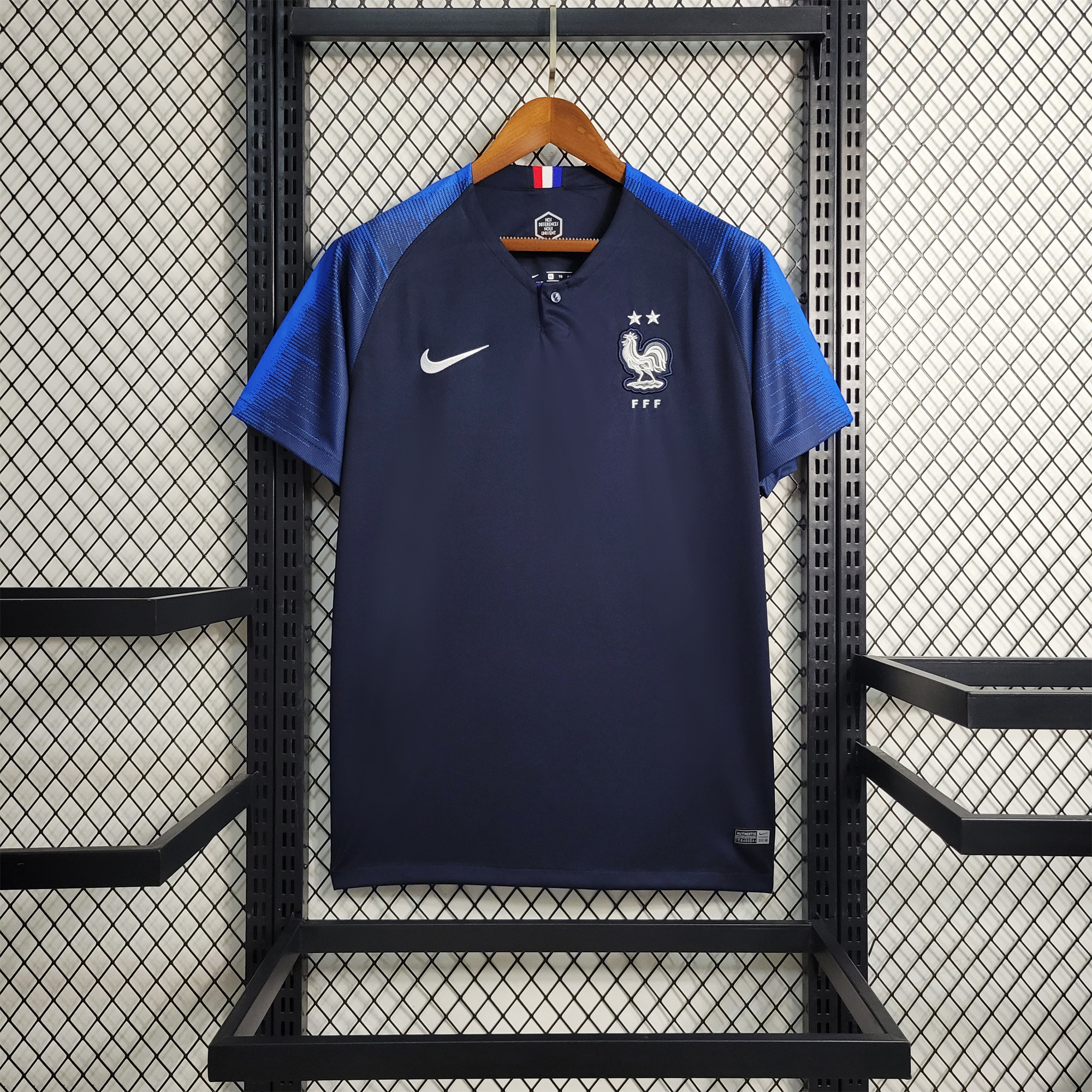 Retro France 2018 Home Stadium Jersey