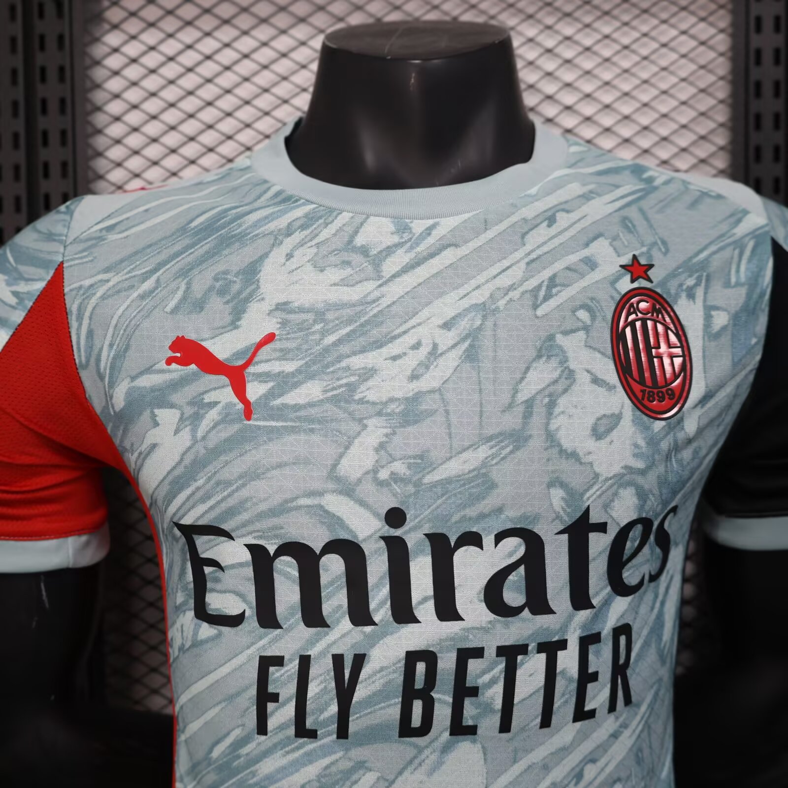 2025-26 AC Milan Away - Shirt - Player Edition