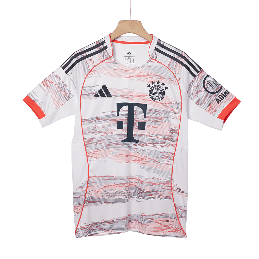 KANE #9 Bayern Munich Away Soccer Jersey 2025/26 White