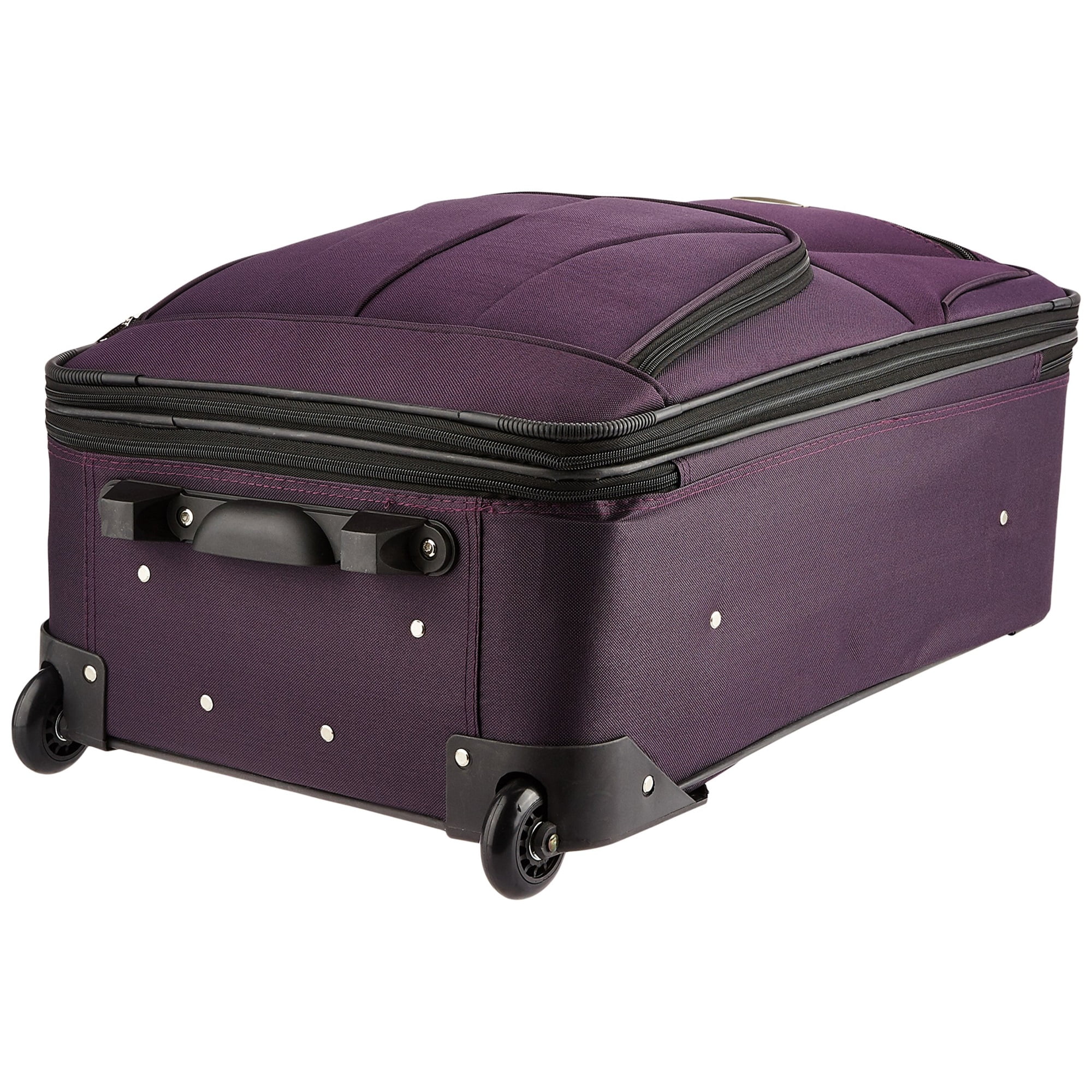Rockland Luggage Journey 4 Piece Softside Expandable Luggage Set, F32