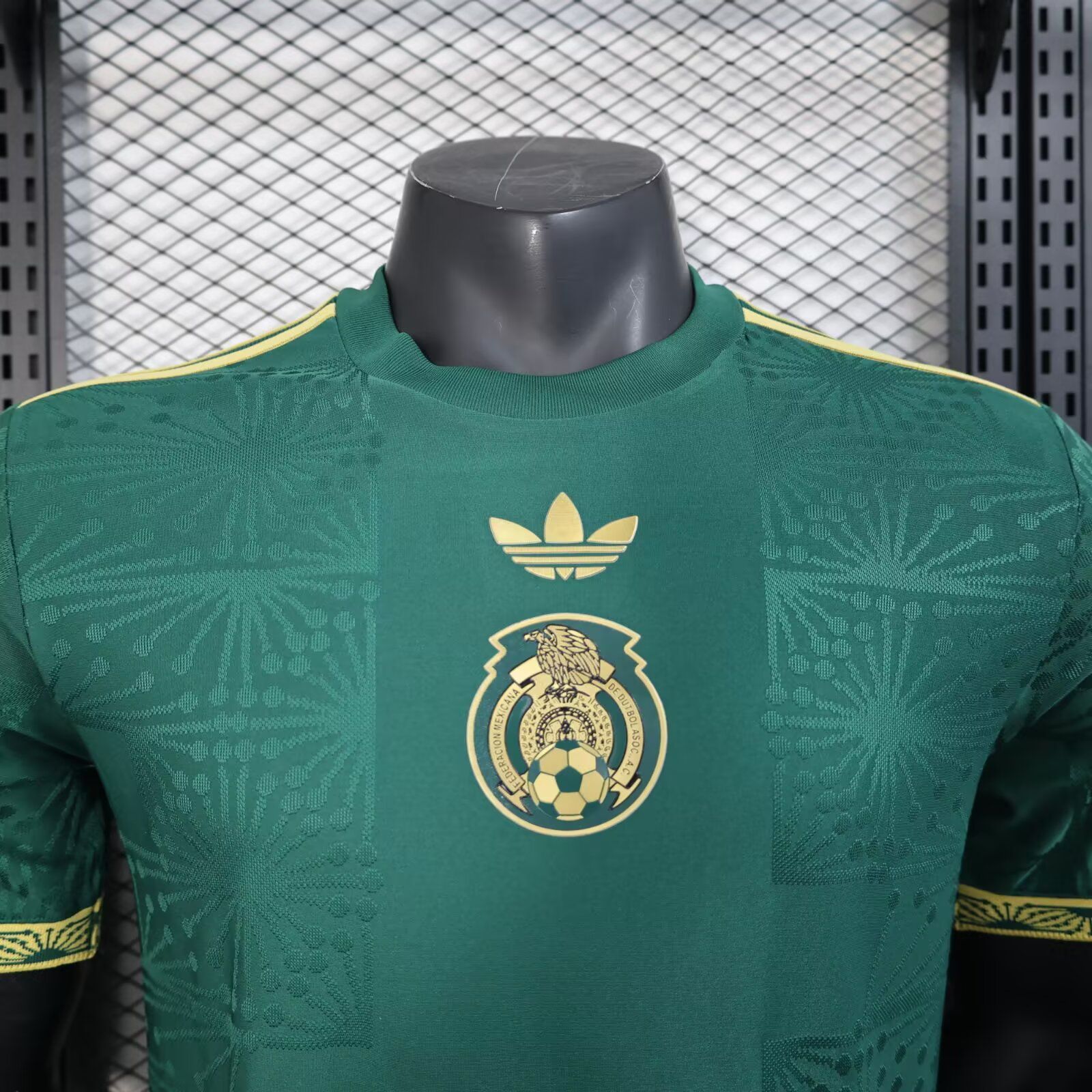 2025 Player Version Mexico Special Edition Gold Cup Green Football Shirt 1:1 Thai Quality