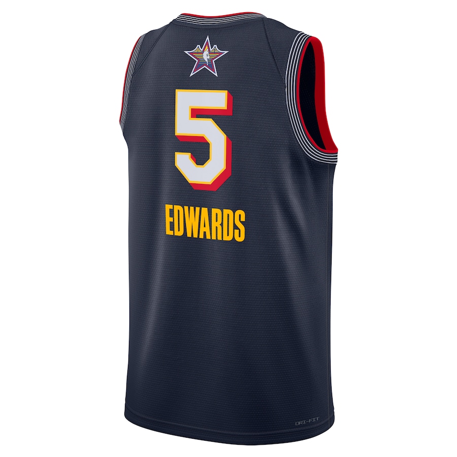 Unisex Anthony Edwards Jordan Brand Navy 2025 NBA All-Star Game Swingman Jersey