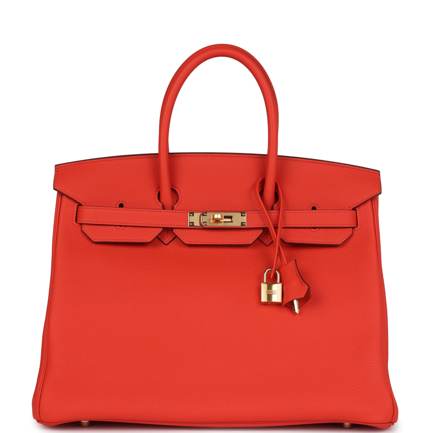 Birkin 35 Capucine Togo Gold Hardware