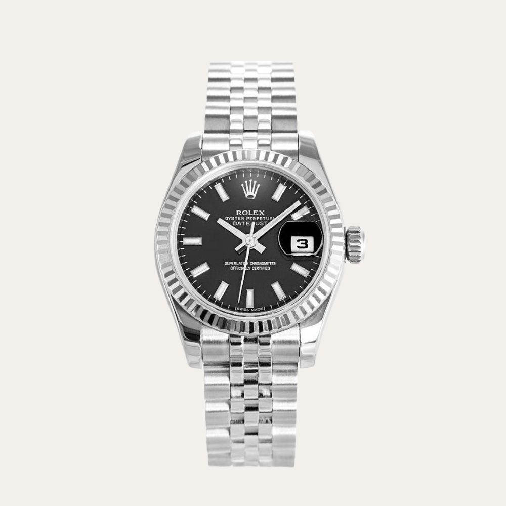 Rolex Datejust 31mm Black Dial 179174