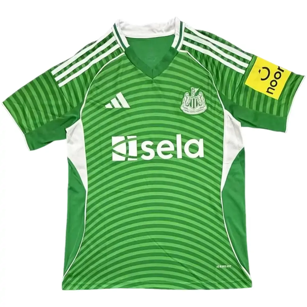 2025-26 Newcastle United Away Green Jersey - Fan Edition