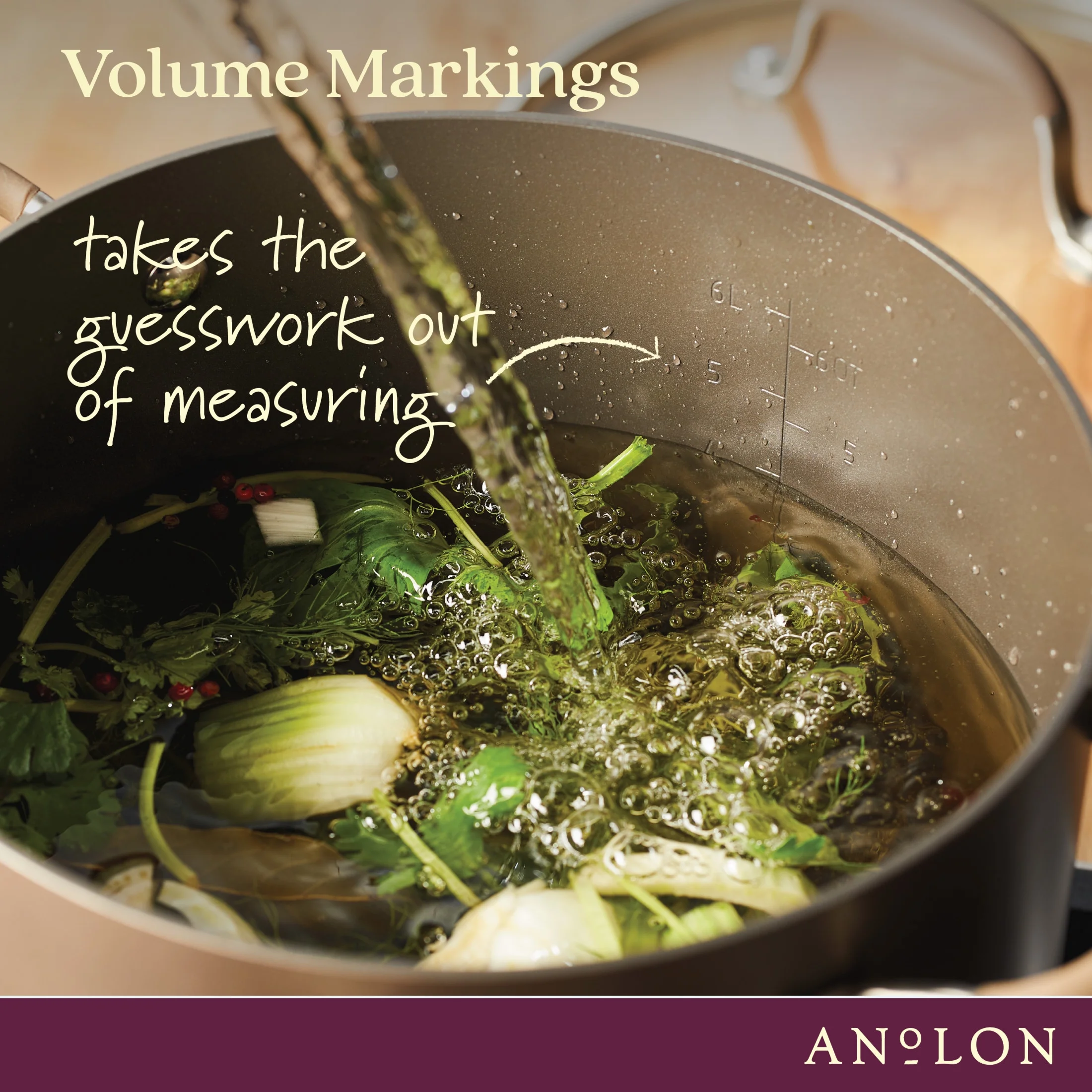 Anolon Advanced Home 11 Piece Nonstick Pots and Pans Set, Bronze