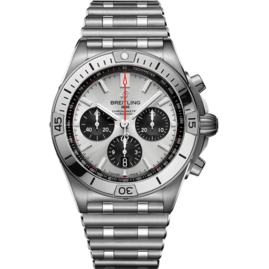 【Super Clone】Breitling Watch Chronomat B01 42 Silver Bracelet