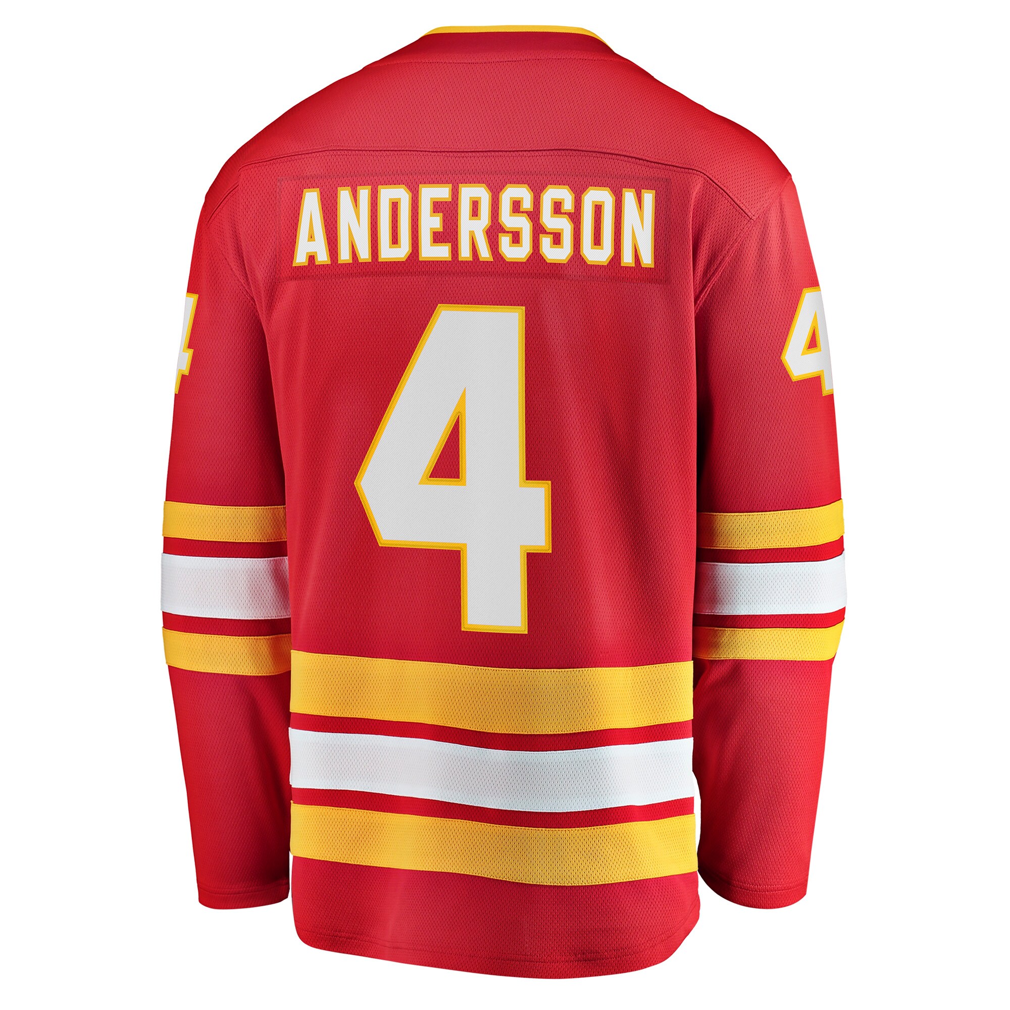 Rasmus Andersson Calgary Flames Fanatics Home Team Breakaway  Jersey – Red