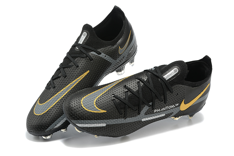 Shock Wave series Nike low-top Phantom GT2 waterproof Recharge all-knit FG football shoes Nike Phantom GT2 Elite FG