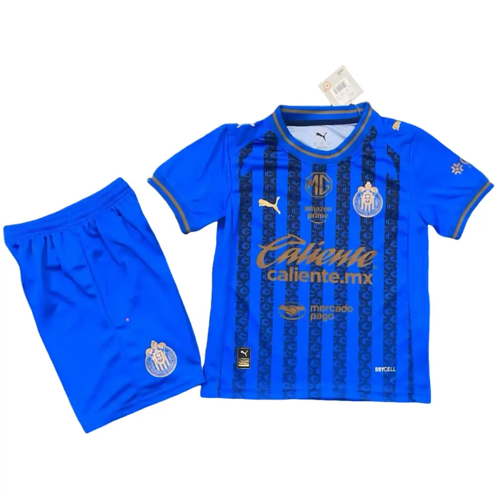 2025-26 Chivas Second Away Jersey Children Set - Fans Edition