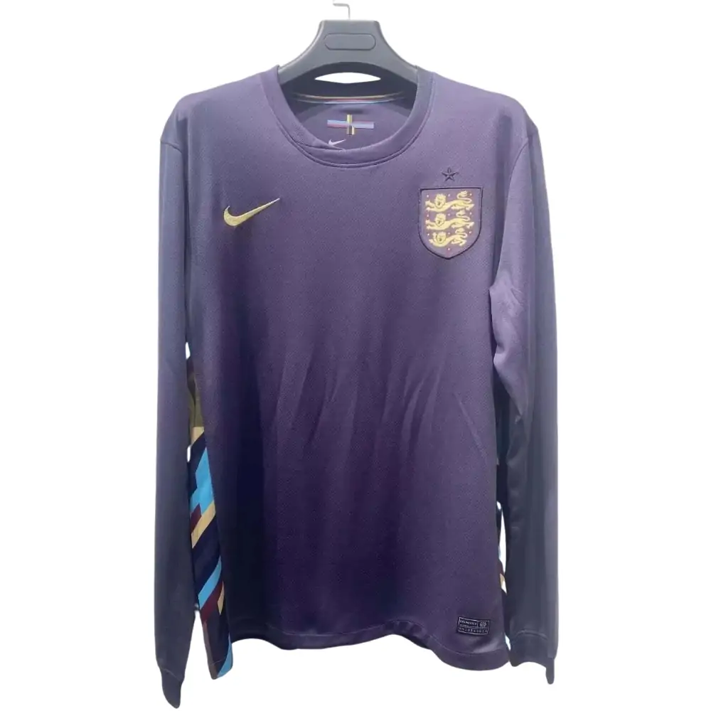 2024/25 England Away Long Sleeve Football Shirt