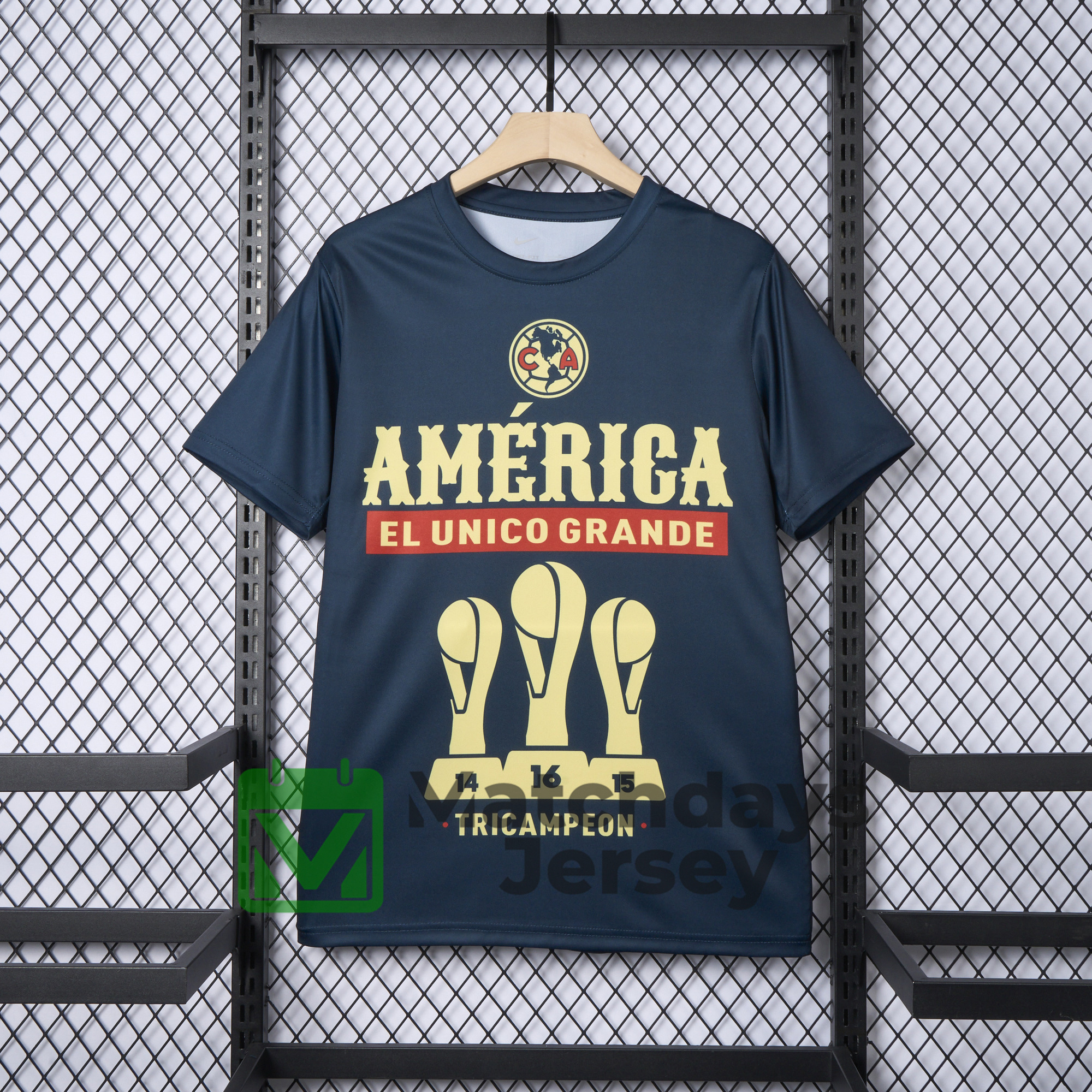 Club América 2024 Triple Championship Commemorative Edition Jersey - Deep Blue