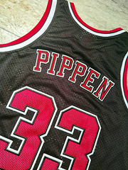 Chicago Bulls Pippen 33 Black MN