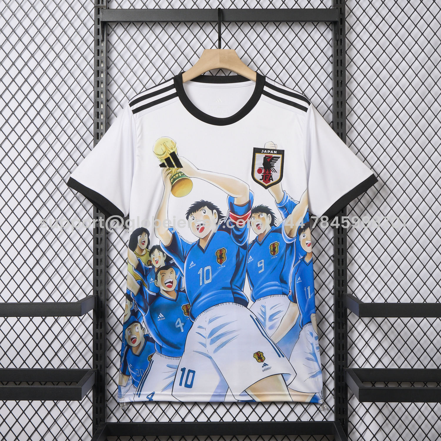 Japan 25-26 Captain Tsubasa World Cup Champion Special Jersey - Fans Version
