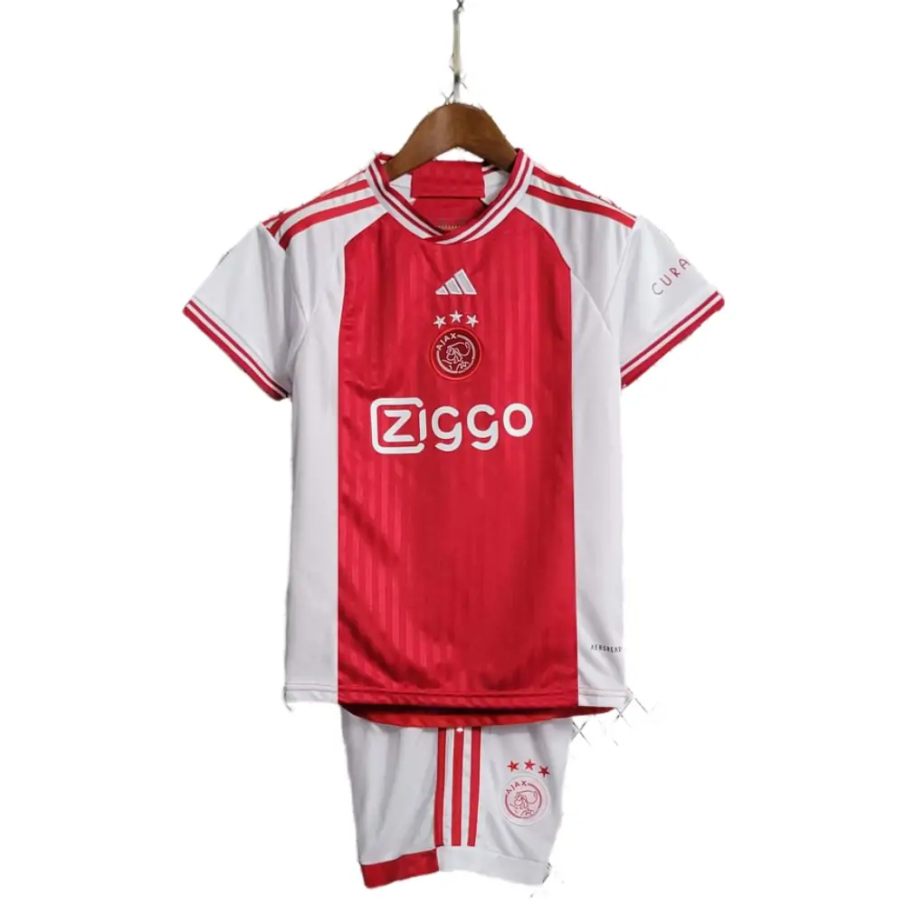 2023/2024 Ajax Home Football Shirt 1:1 Thai Quality Kids Size
