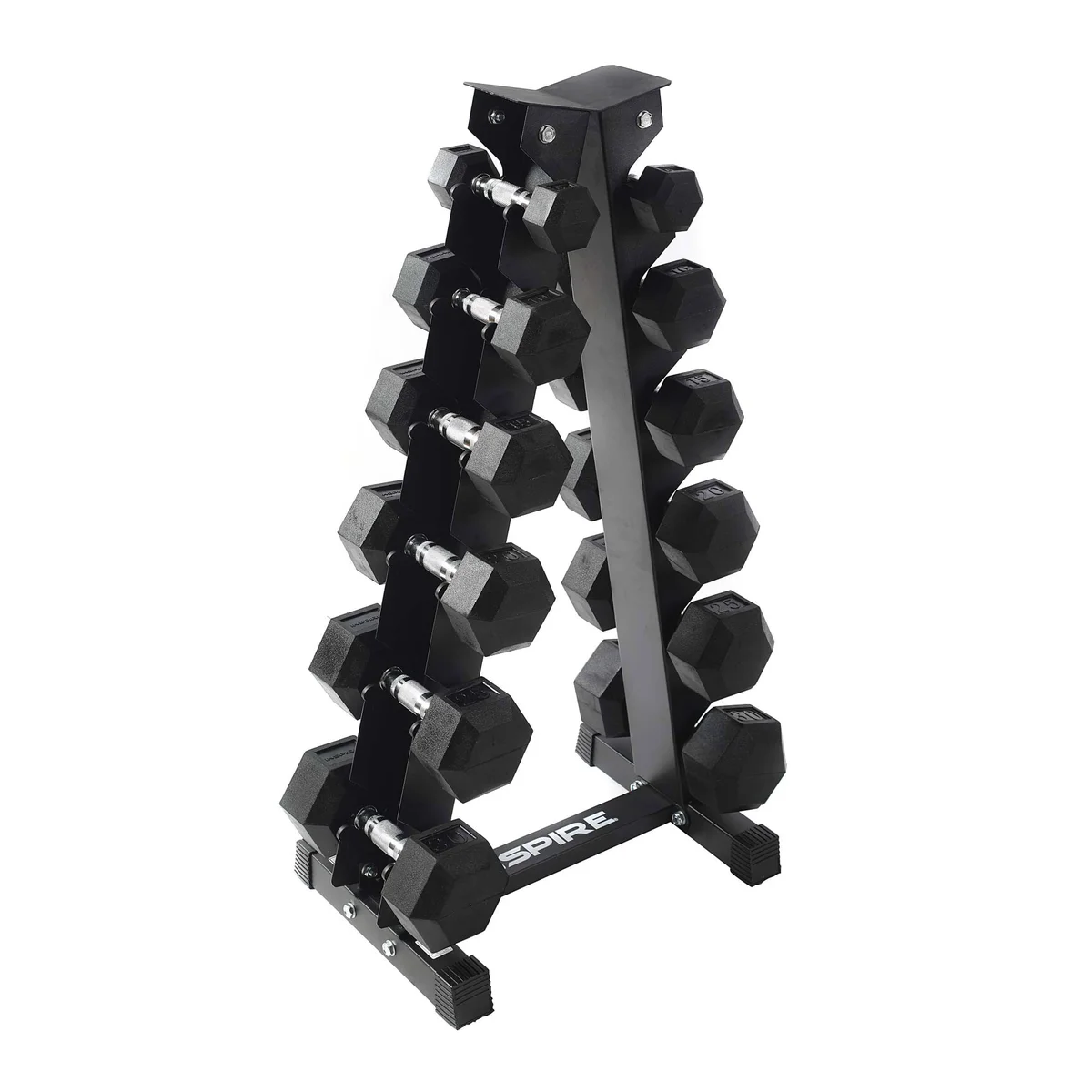 💥Costco-Last Day For Clearance🏋Inspire Fitness 210lb Hex Dumbbell Set with Rack