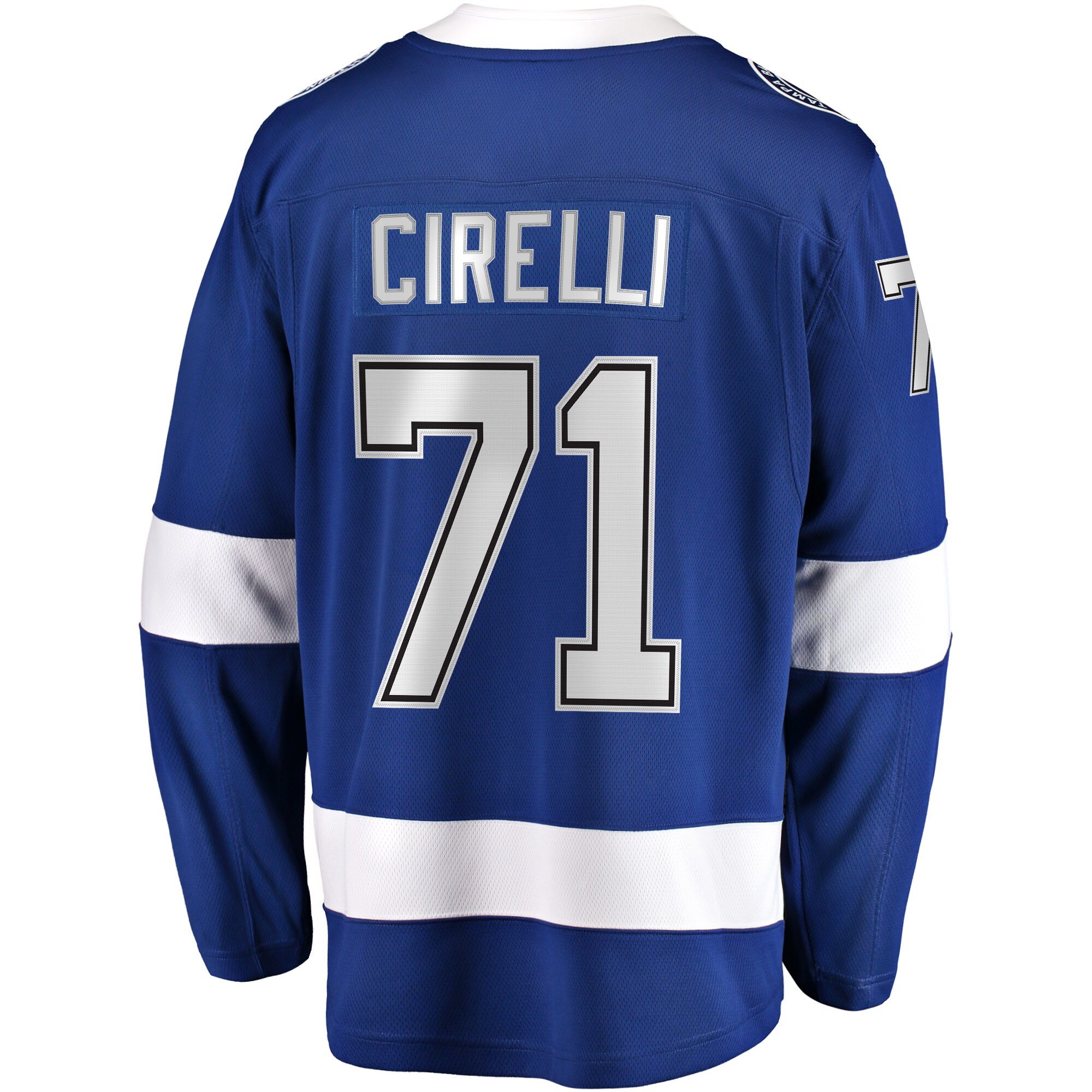 Anthony Cirelli Tampa Bay Lightning Fanatics Home Breakaway   Jersey – Blue