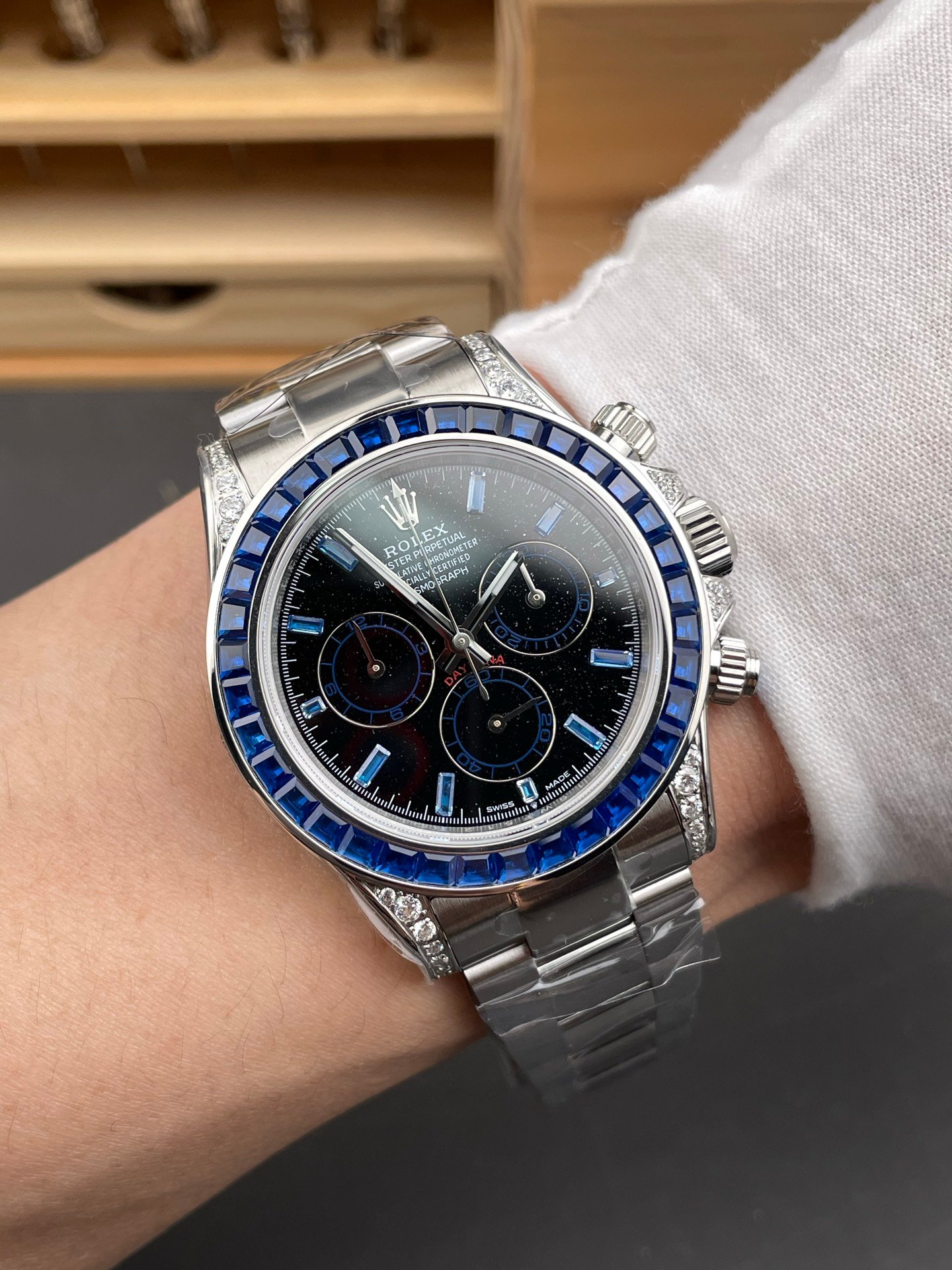 Rolex Daytona Modified CVD Diamond