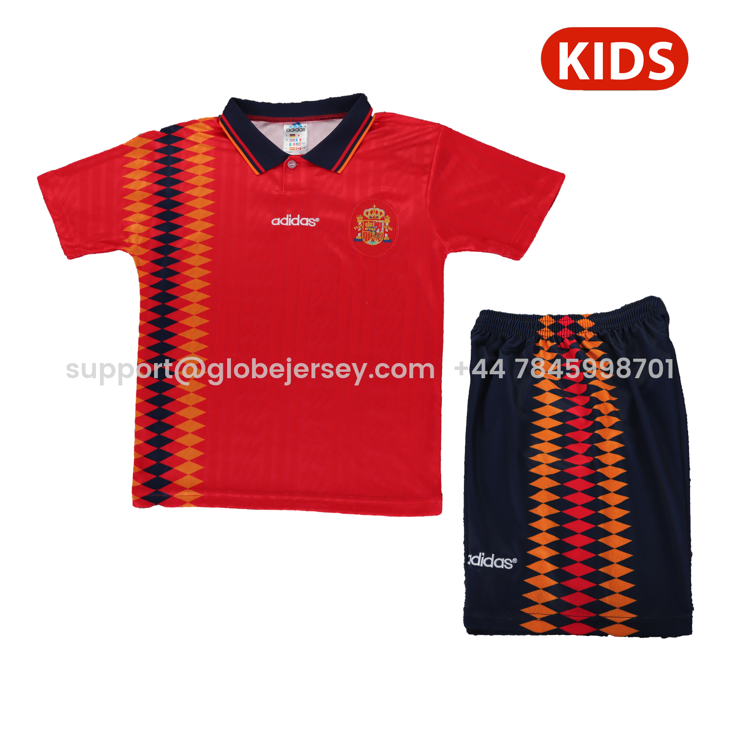 Retro Spain 1994 Home Kids Kit