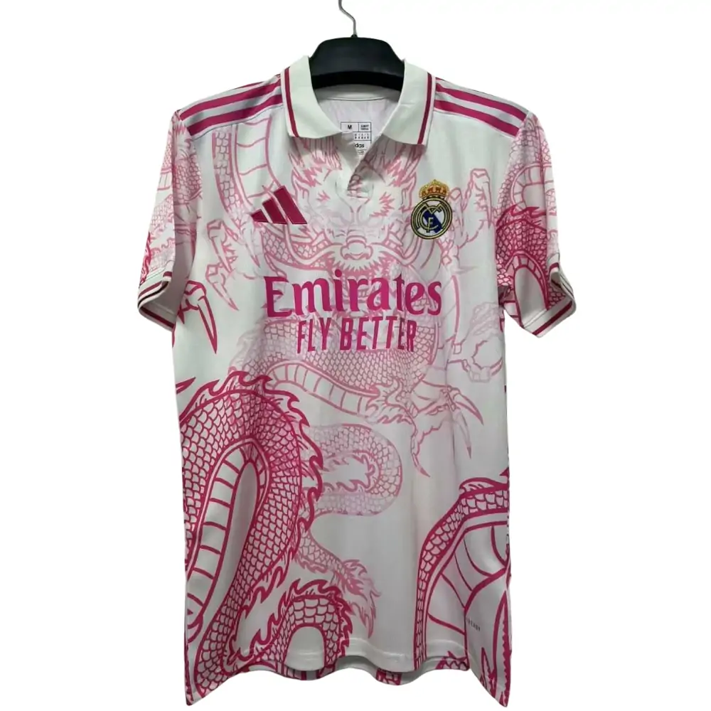 2025-26 Real Madrid Dragon Rose Jersey - Fan Edition