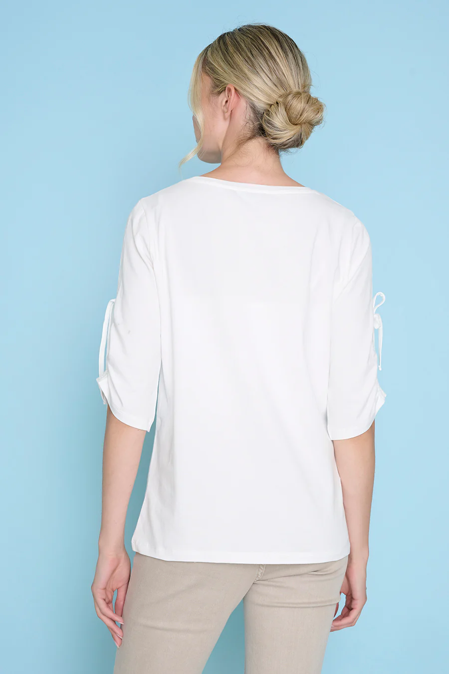 Sequins-Embroidered Top