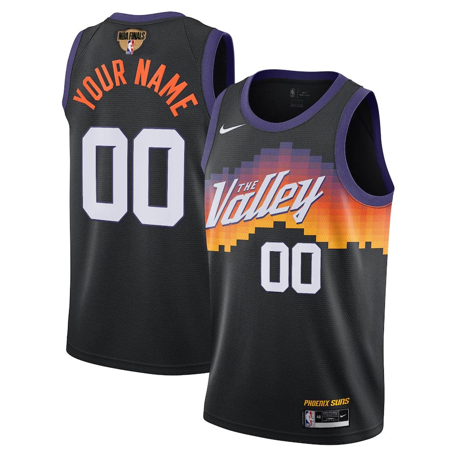 Custom 2021 Finals Phoenix Suns City Edition Jersey