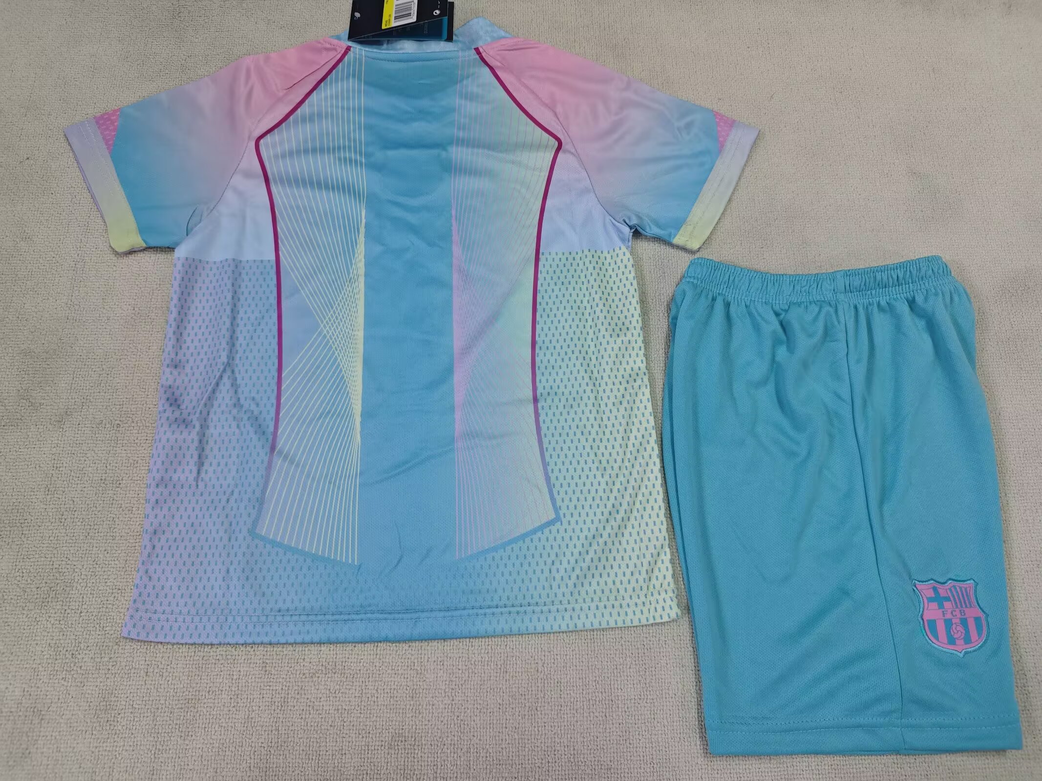 25-26 Barcelona Special Edition Blue Jersey - Kids Kit