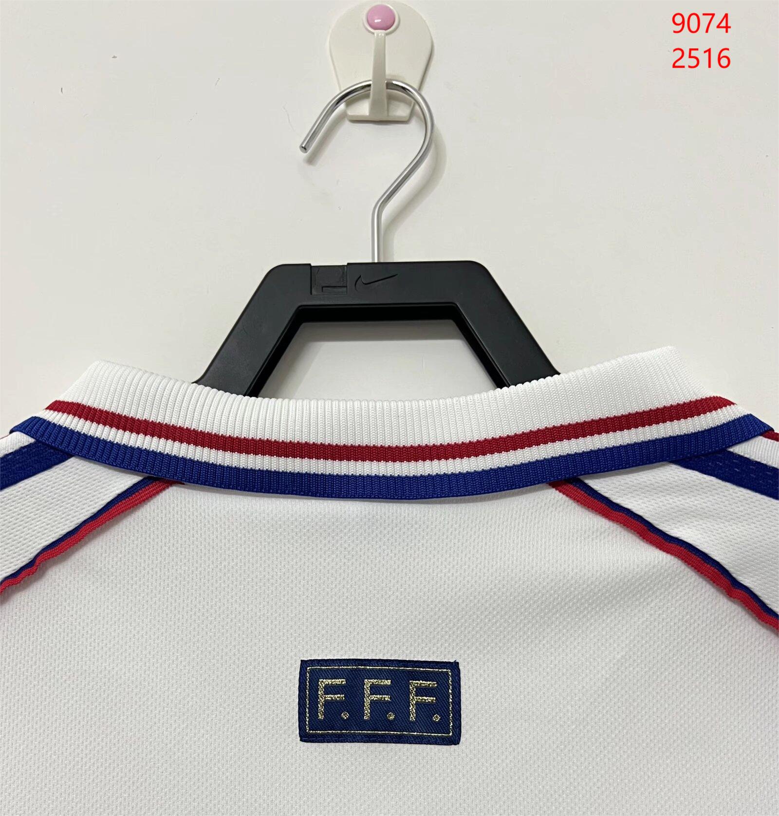1998 France away retro jersey - Fans Edition