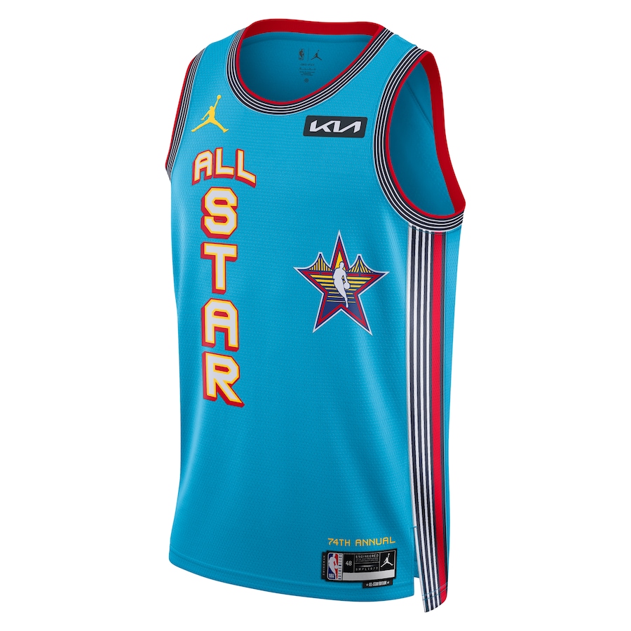 Unisex Jayson Tatum Light Blue 2025 NBA All-Star Game Swingman Jersey