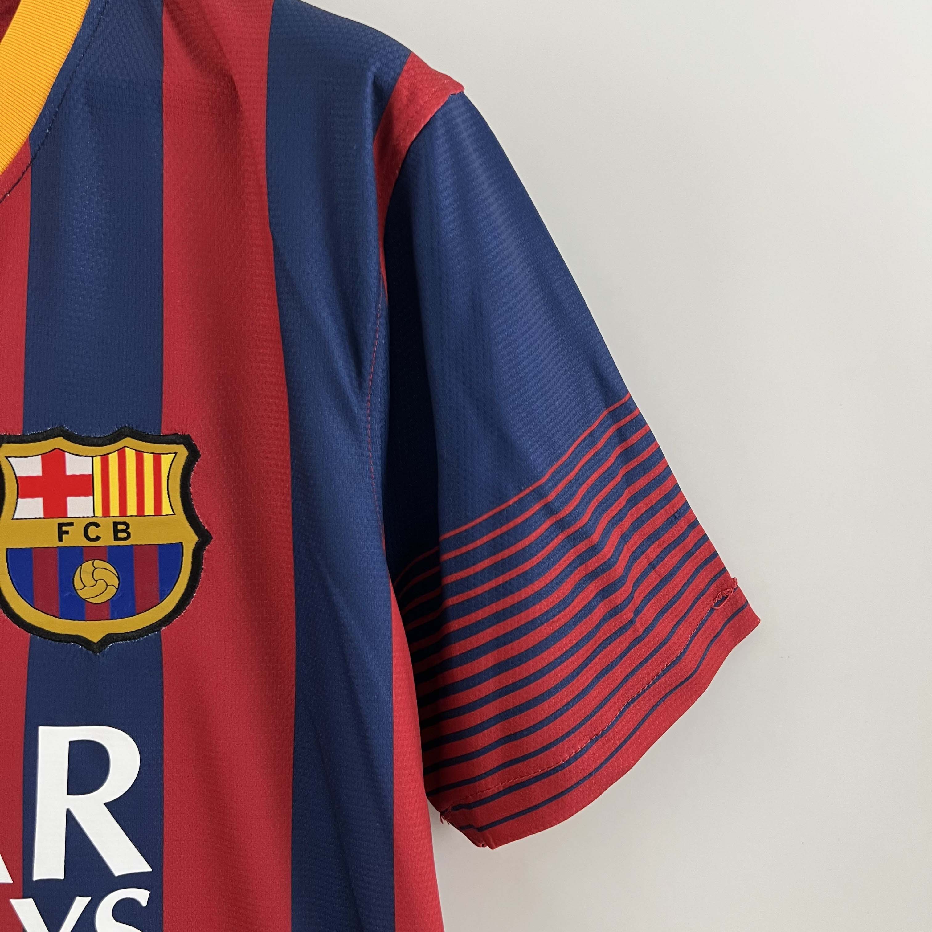 2013/2014 Retro Barcelona Home Football Shirt 1:1 Thai Quality - Fans Edition