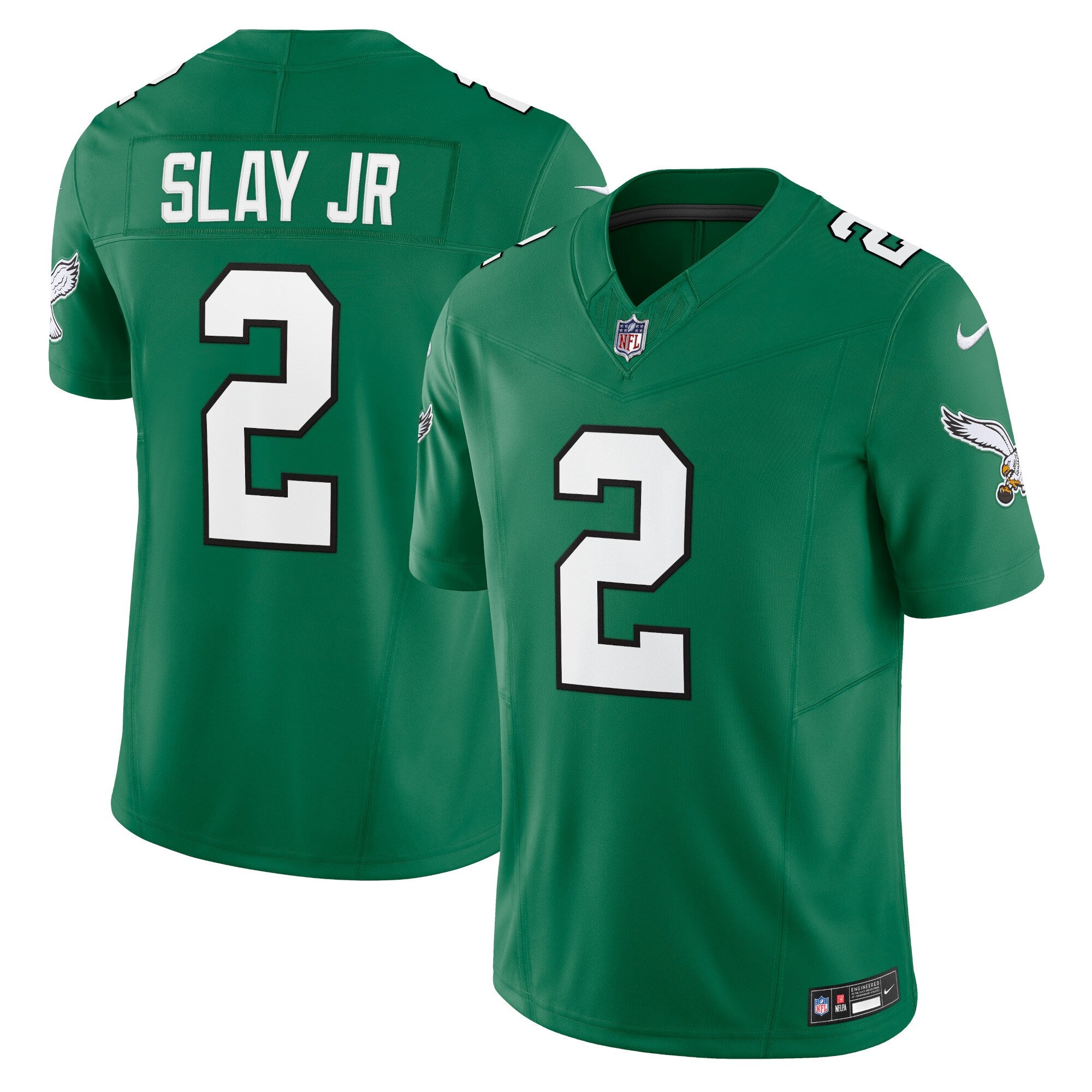 Darius Slay Jr. Philadelphia Eagles Nike Vapor F.U.S.E. Limited Jersey - Kelly Green
