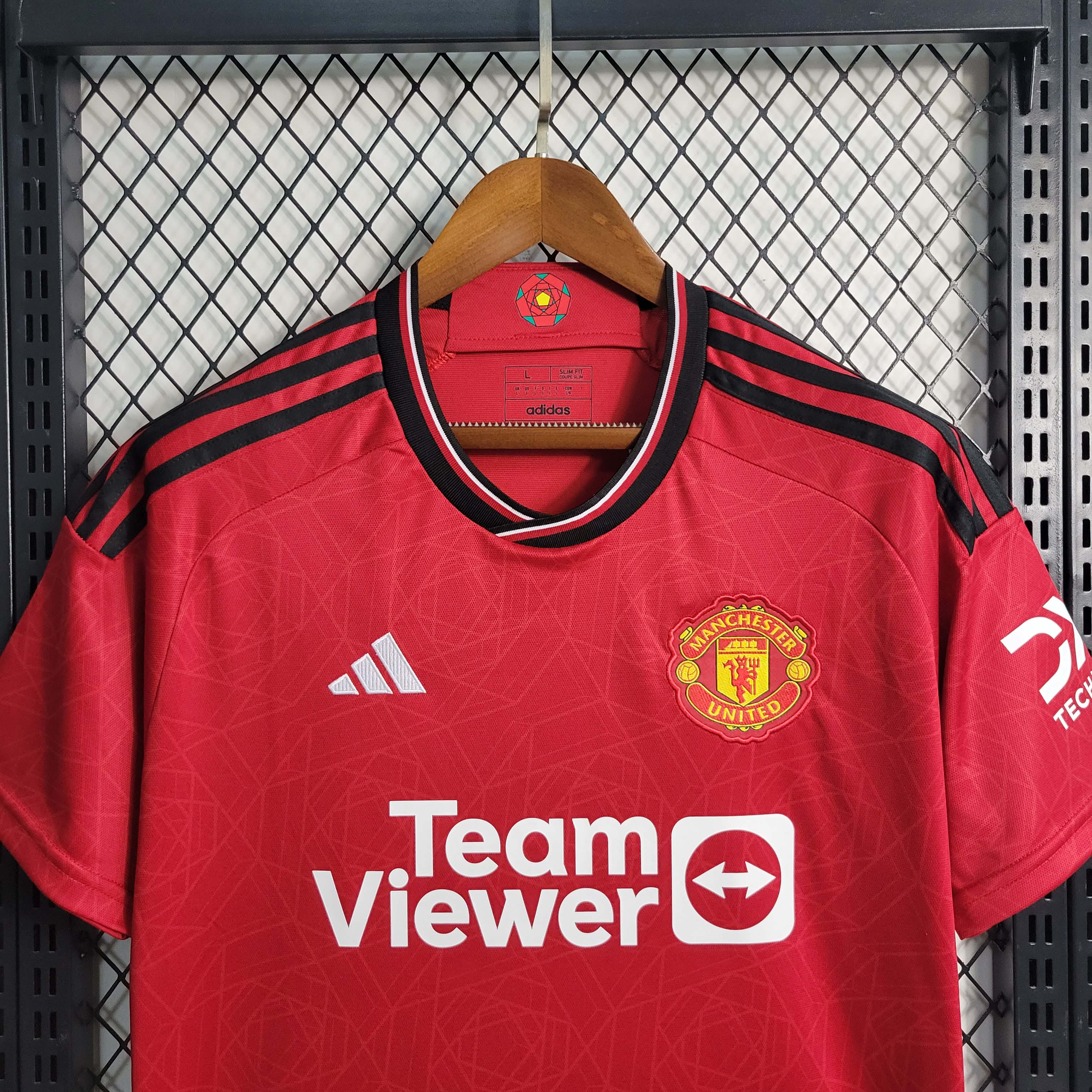 2023/2024 Manchester United Home Football Shirt 1:1 Thai Quality - Fans Edition