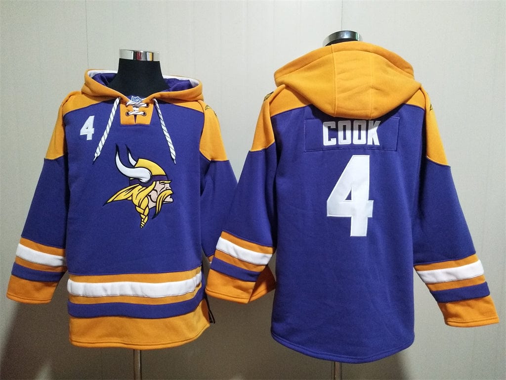 Minnesota Vikings Hoodie #4 COOK