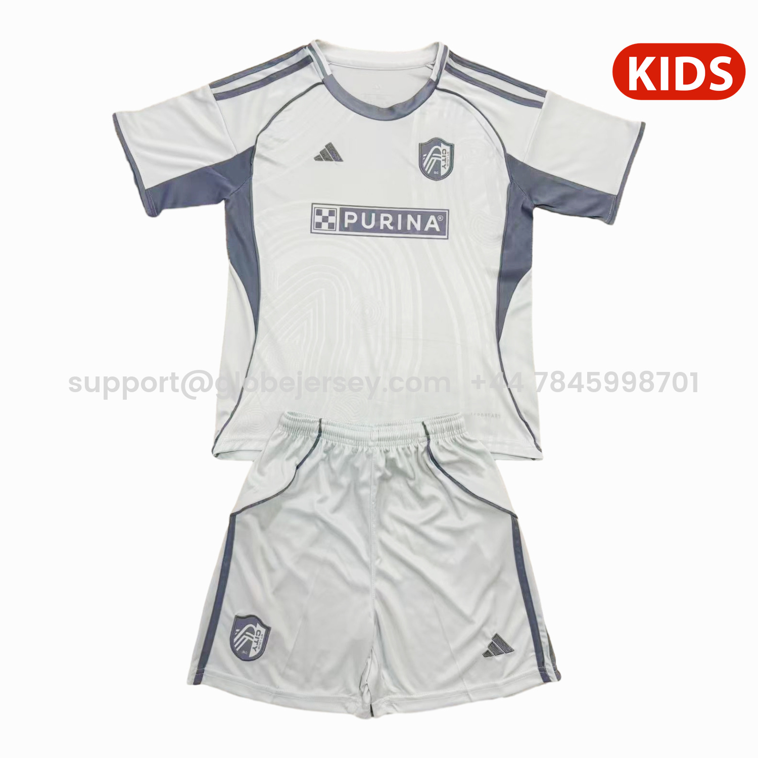St. Louis City 25-26 Pre-Match Training Kids Kit