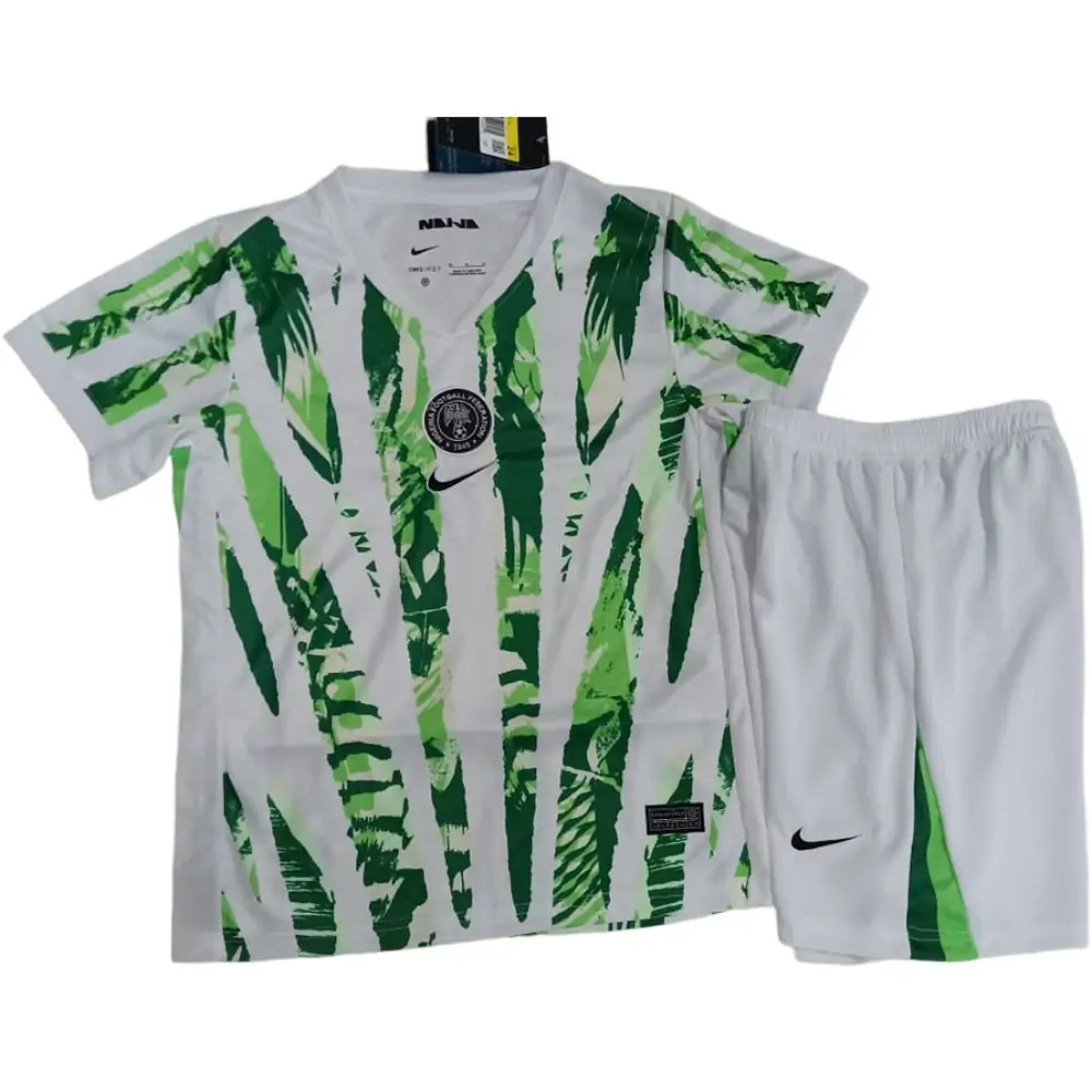 25-26 Nigeria home jersey-children's suit