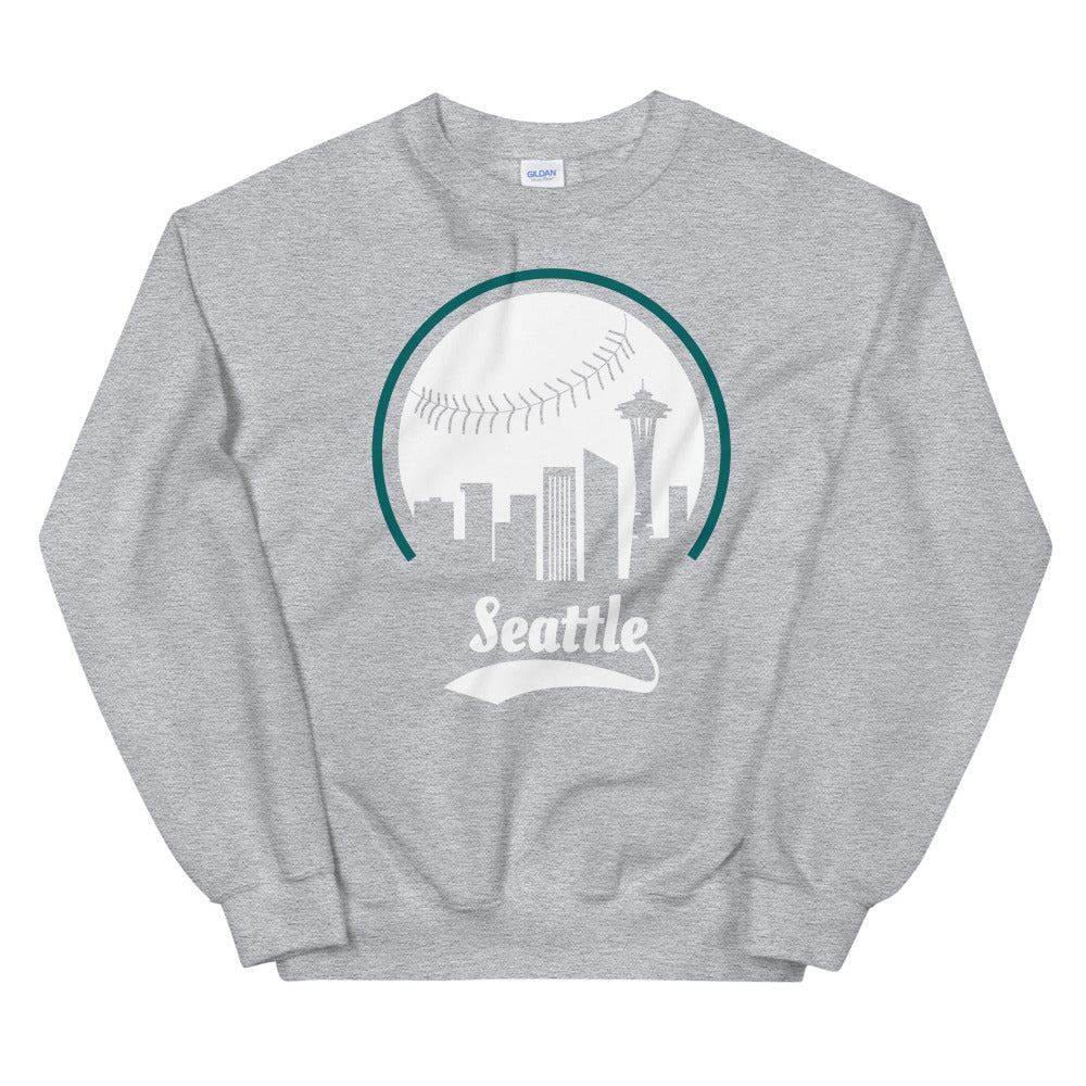 Unisex Seattle Mariners Baseball Crewneck Sweatshirt