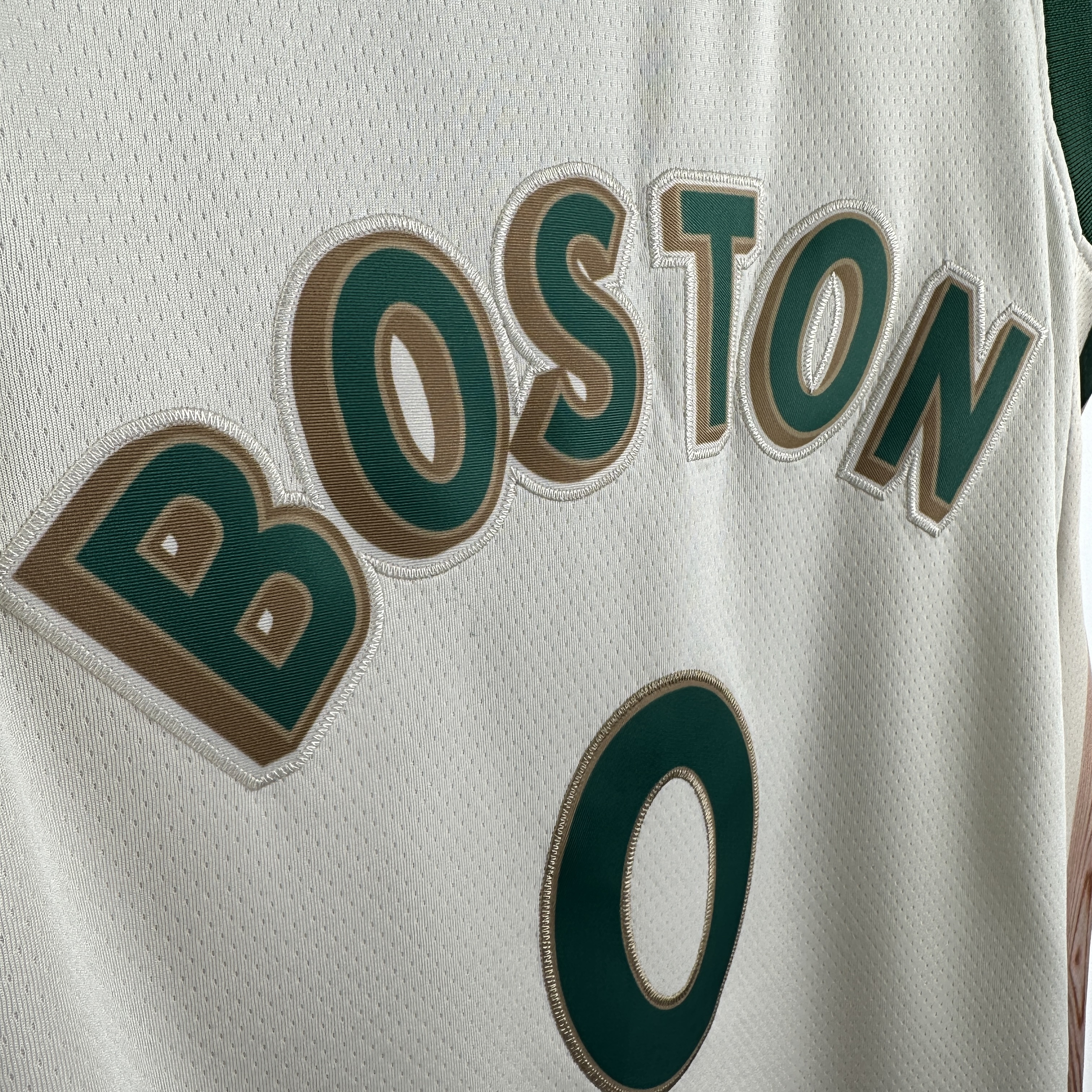 Embroidery 24th season Celtics City Edition No. 0 Tatum