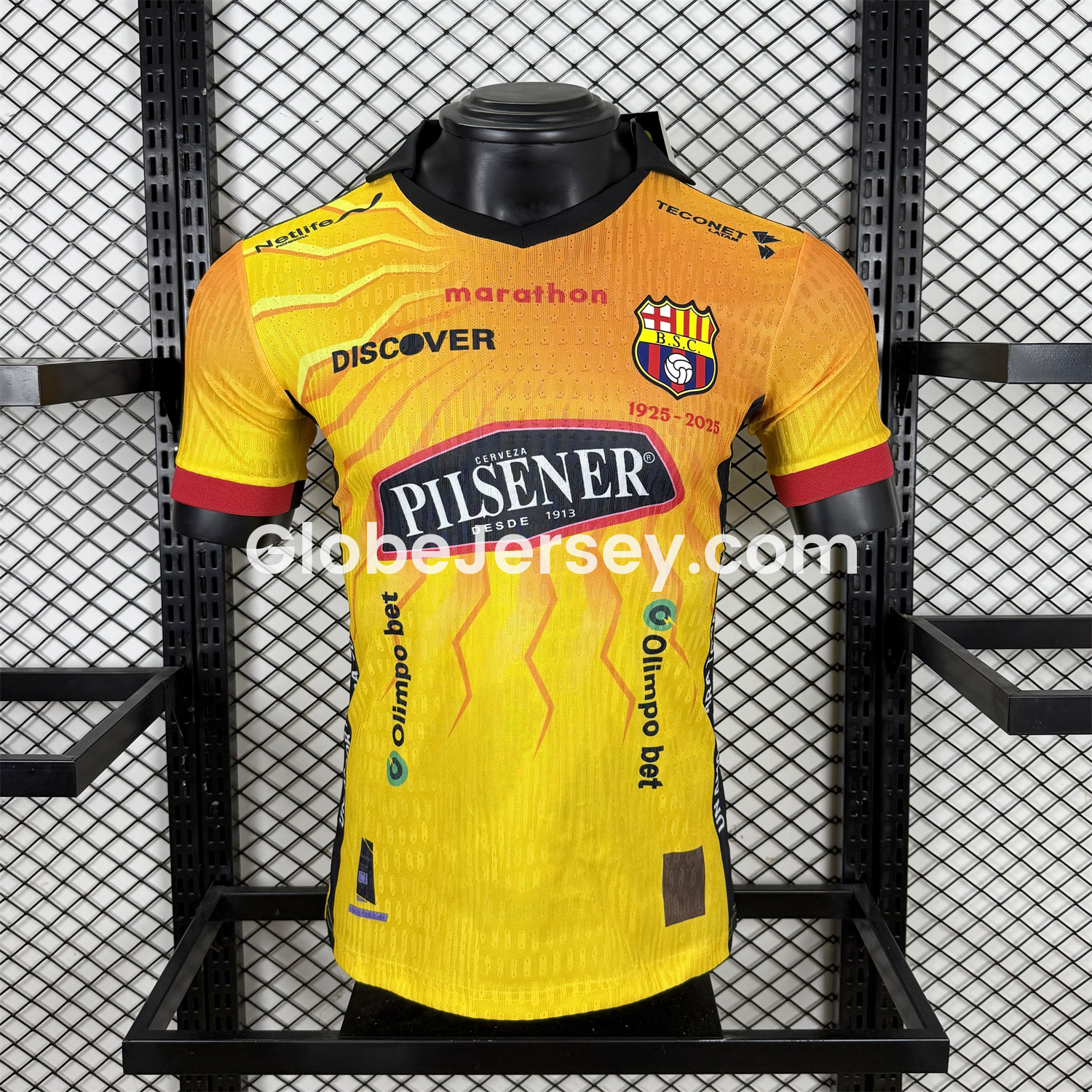 Barcelona Sporting Club 2025 Centennial Jersey - Player Version